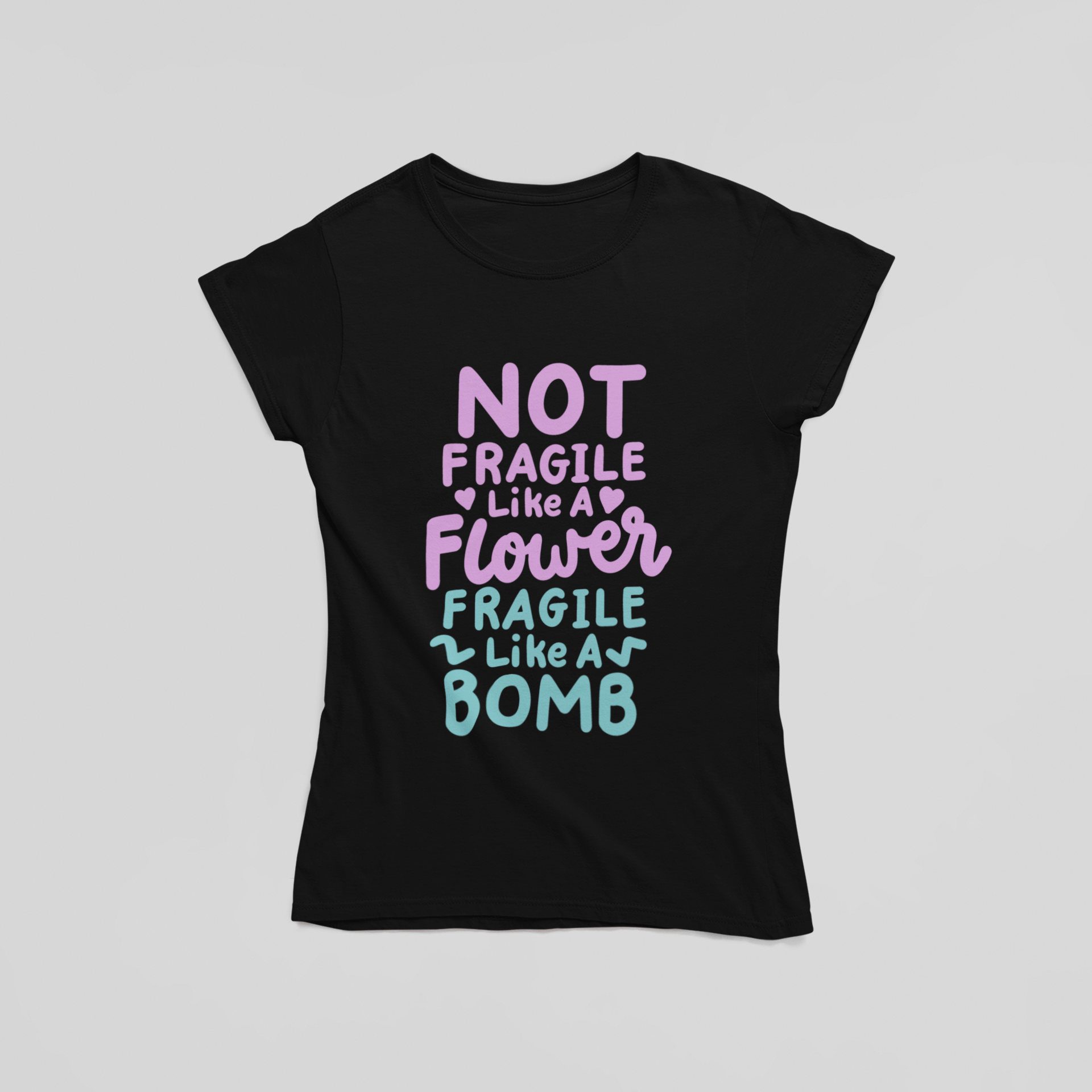 Fragile Like A Bomb T-Shirt - The Kaleshi Collective