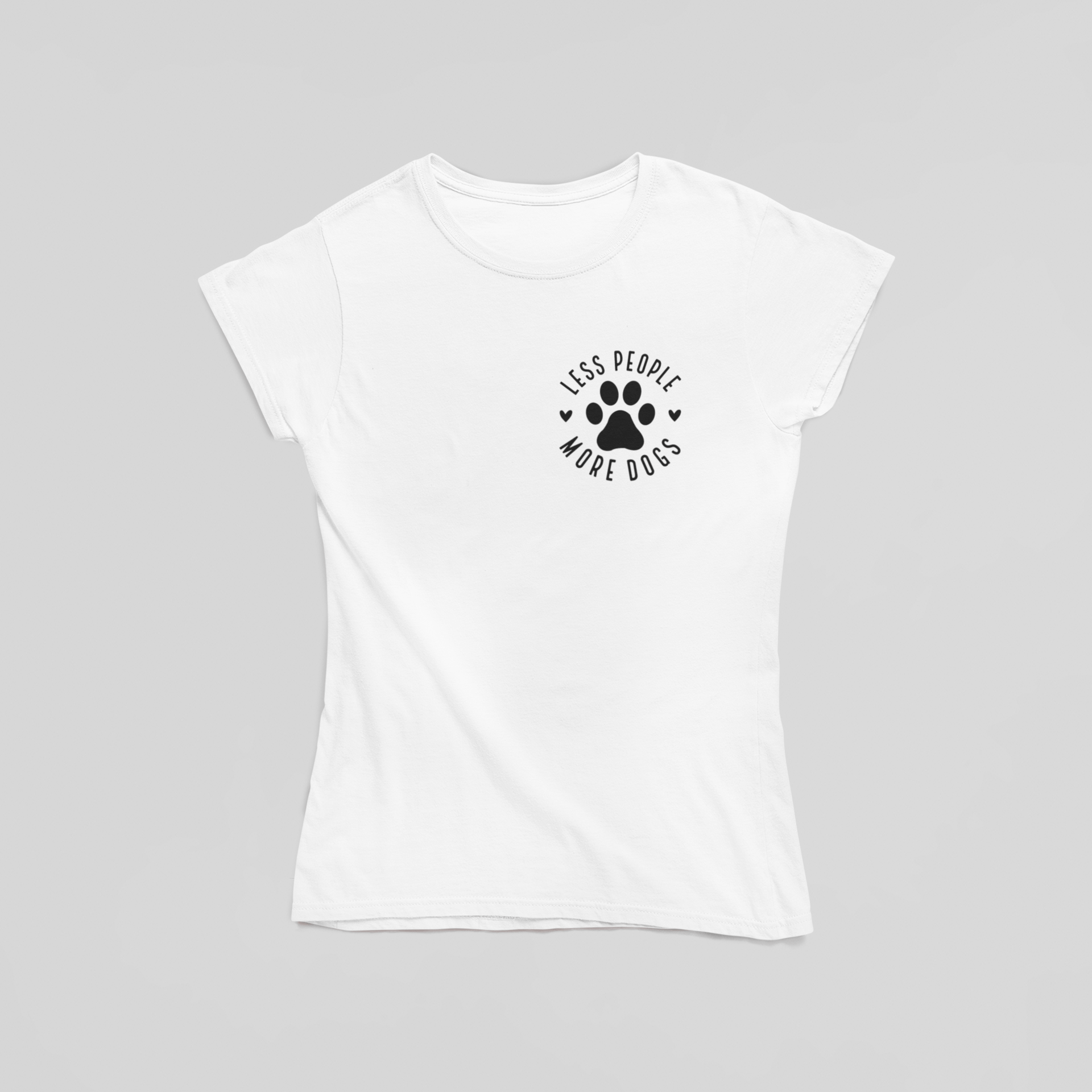 Less People More Dogs T-Shirt - The Kaleshi Collective