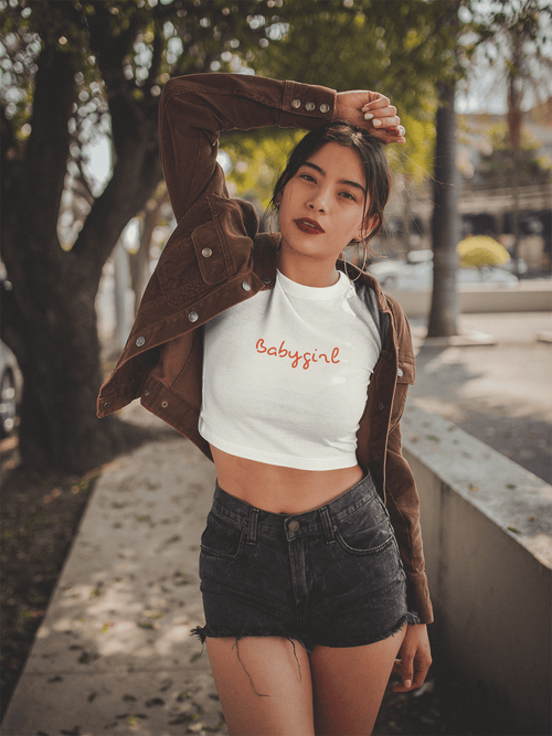 Babygirl Crop Top - The Kaleshi Collective