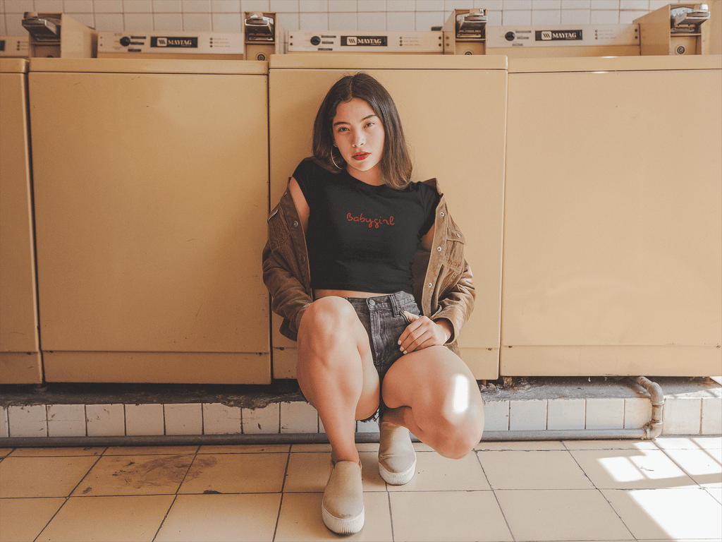 Babygirl Crop Top - The Kaleshi Collective