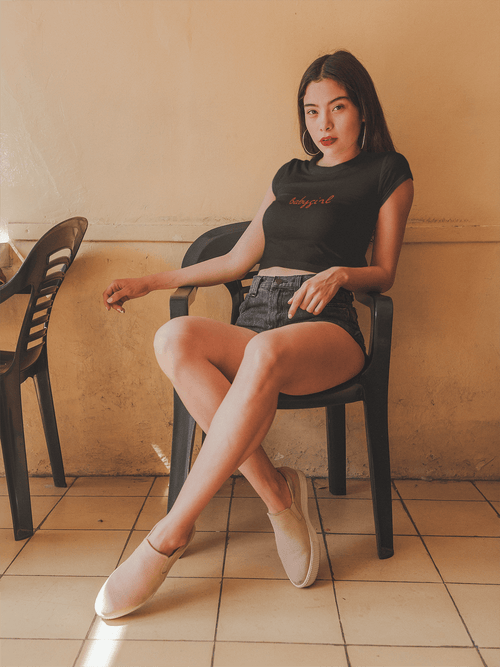 Babygirl Crop Top - The Kaleshi Collective