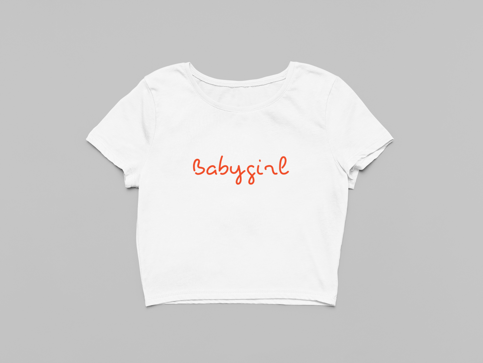 Babygirl Crop Top - The Kaleshi Collective