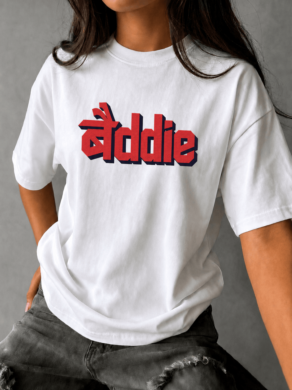 Baddie in Hinglish T-Shirt - The Kaleshi Collective