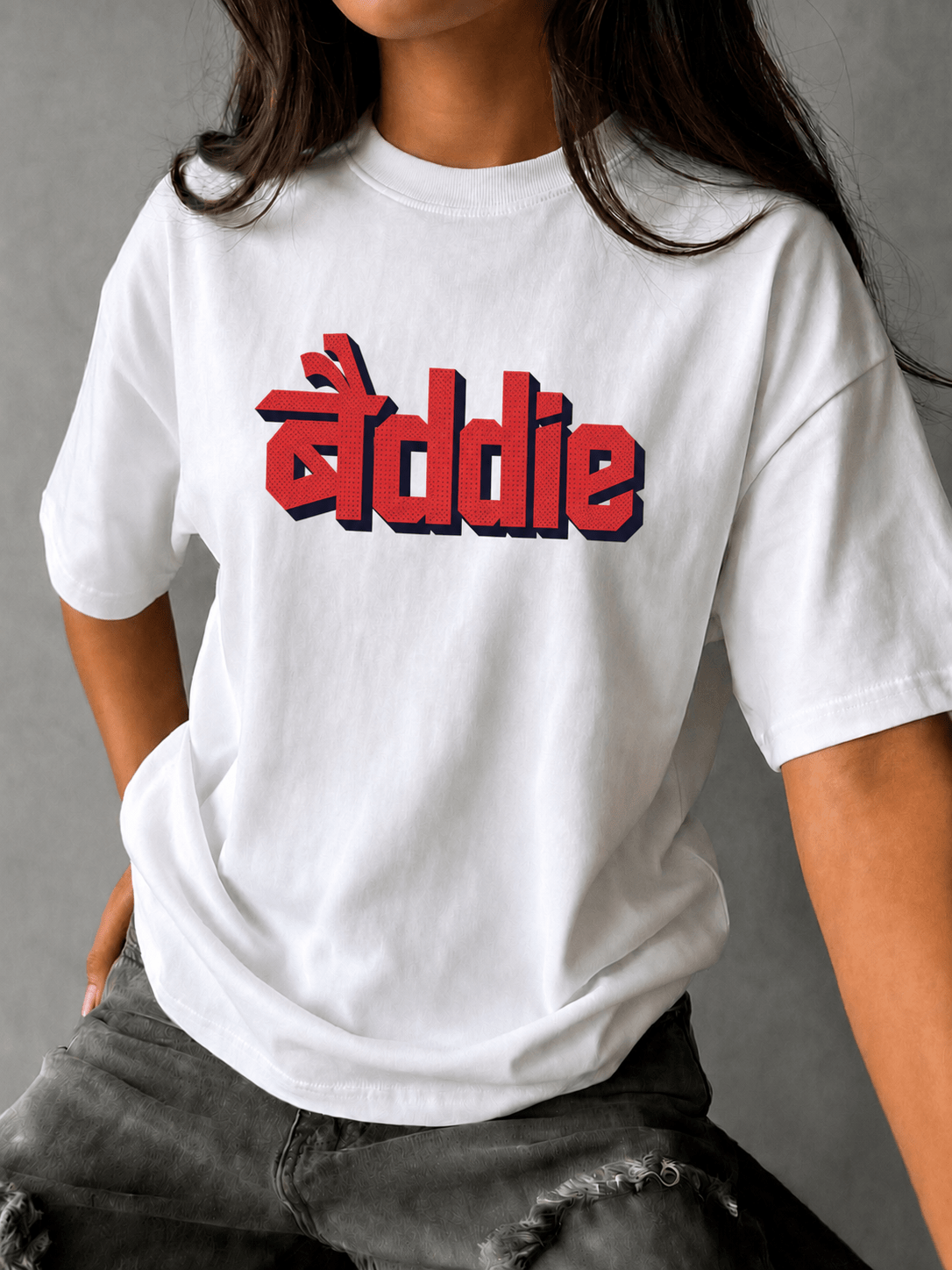 Baddie in Hinglish T-Shirt - The Kaleshi Collective