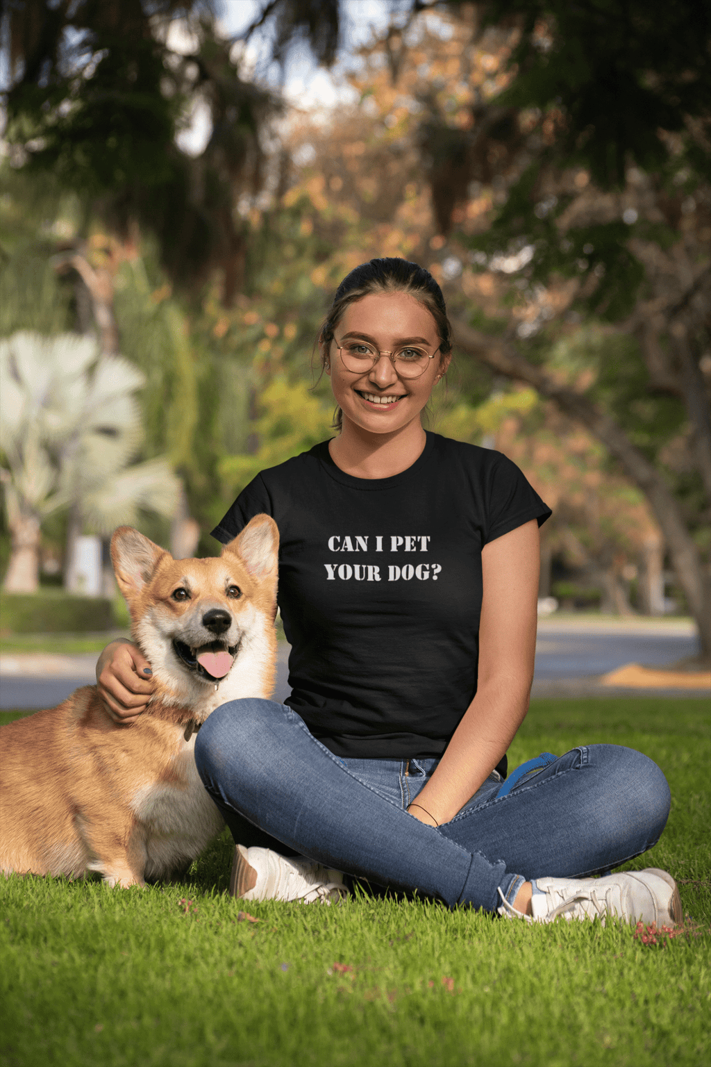Can I Pet Your Dog? T-Shirt - The Kaleshi Collective
