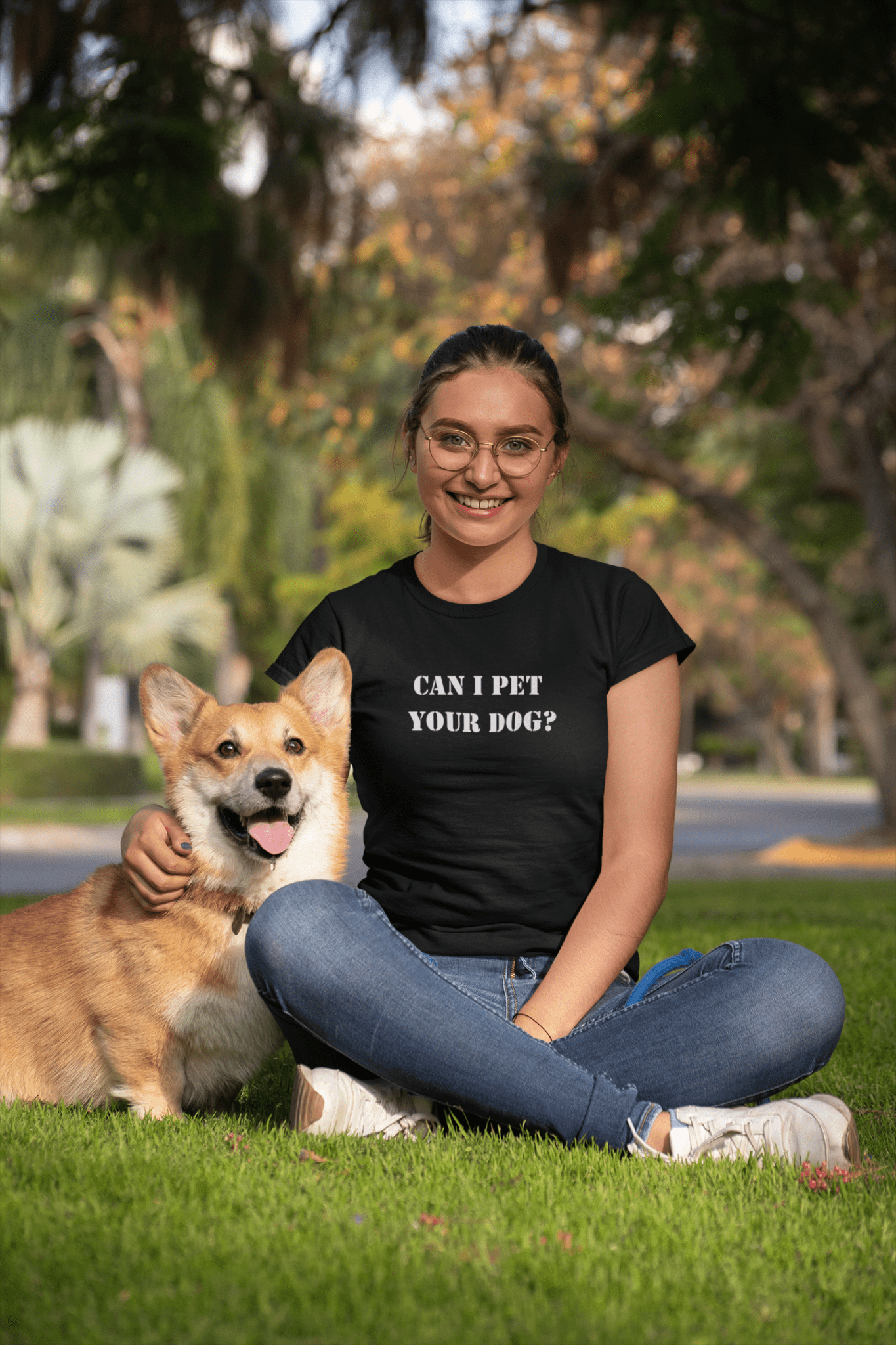 Can I Pet Your Dog? T-Shirt - The Kaleshi Collective