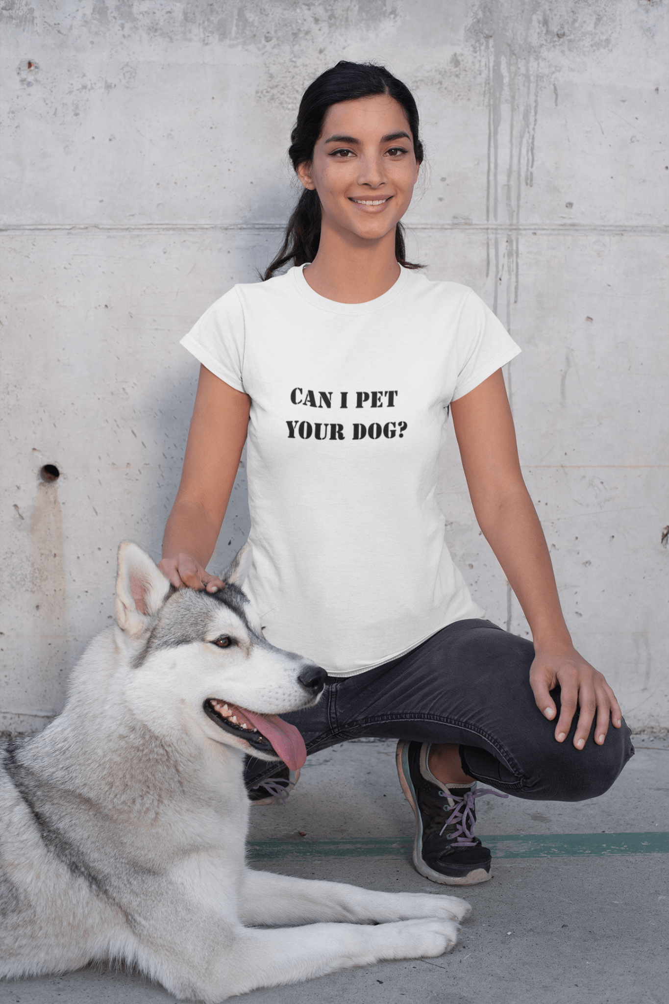 Can I Pet Your Dog? T-Shirt - The Kaleshi Collective