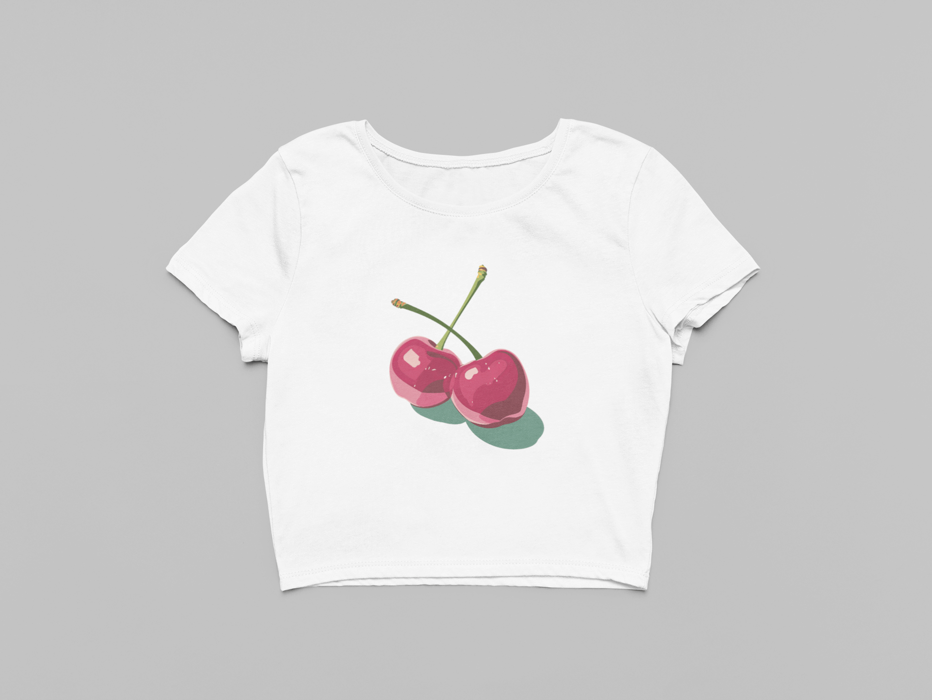 Cherries Crop Top - The Kaleshi Collective