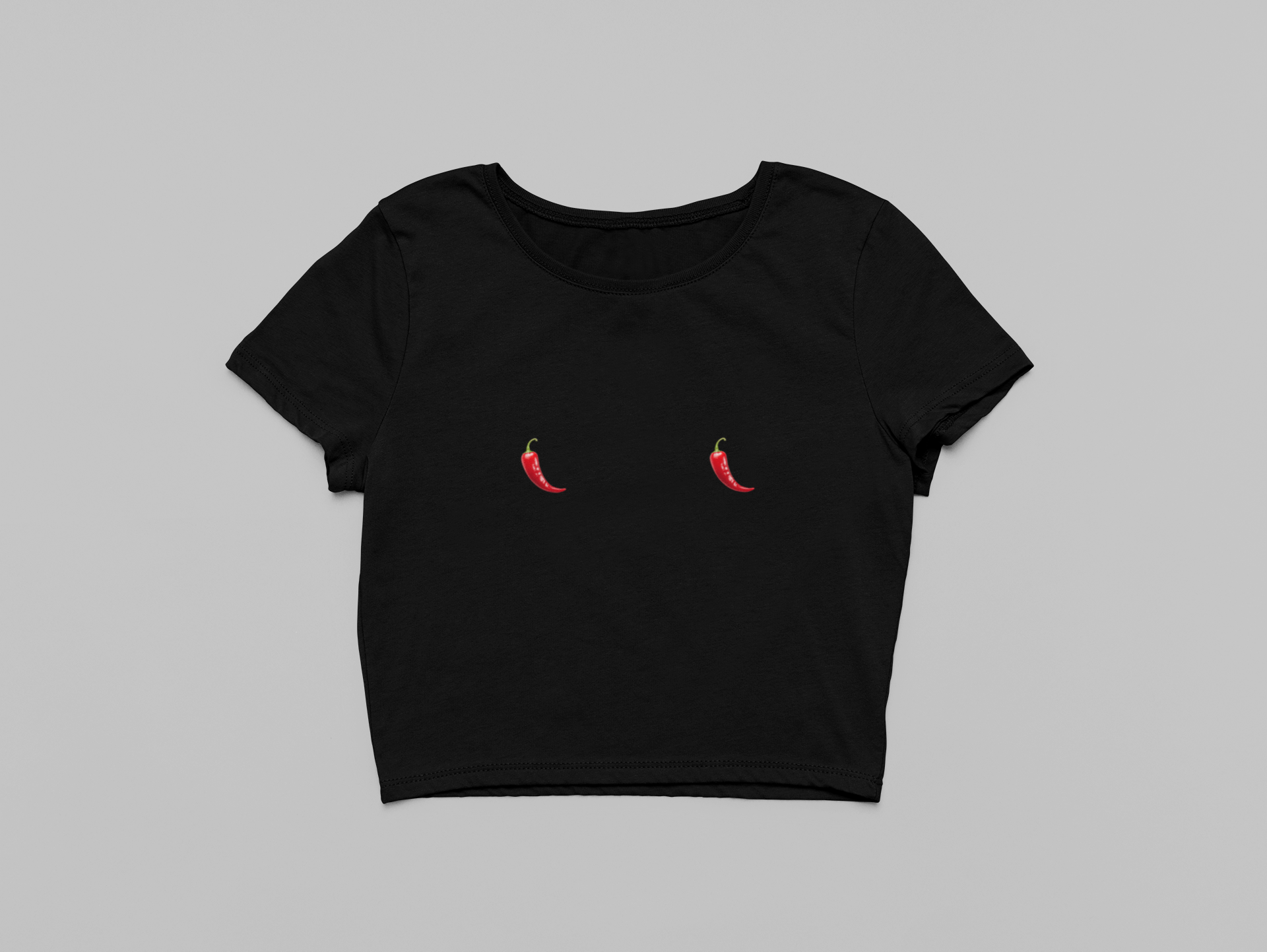 Chillies Crop Top - The Kaleshi Collective
