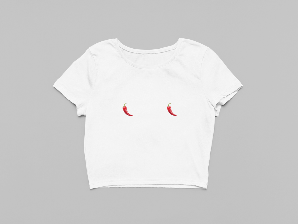 Chillies Crop Top - The Kaleshi Collective
