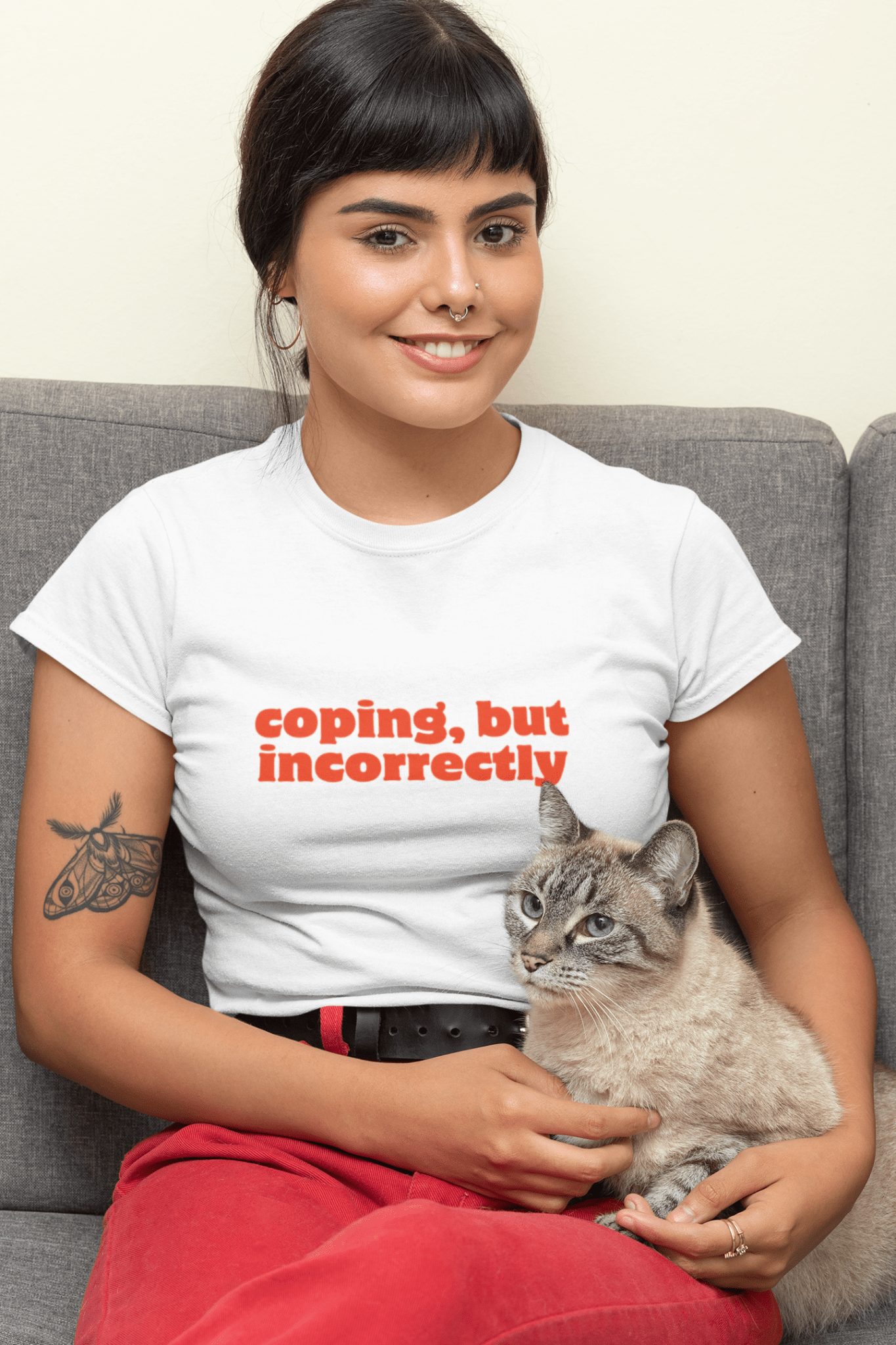 Coping, but incorrectly T-Shirt - The Kaleshi Collective