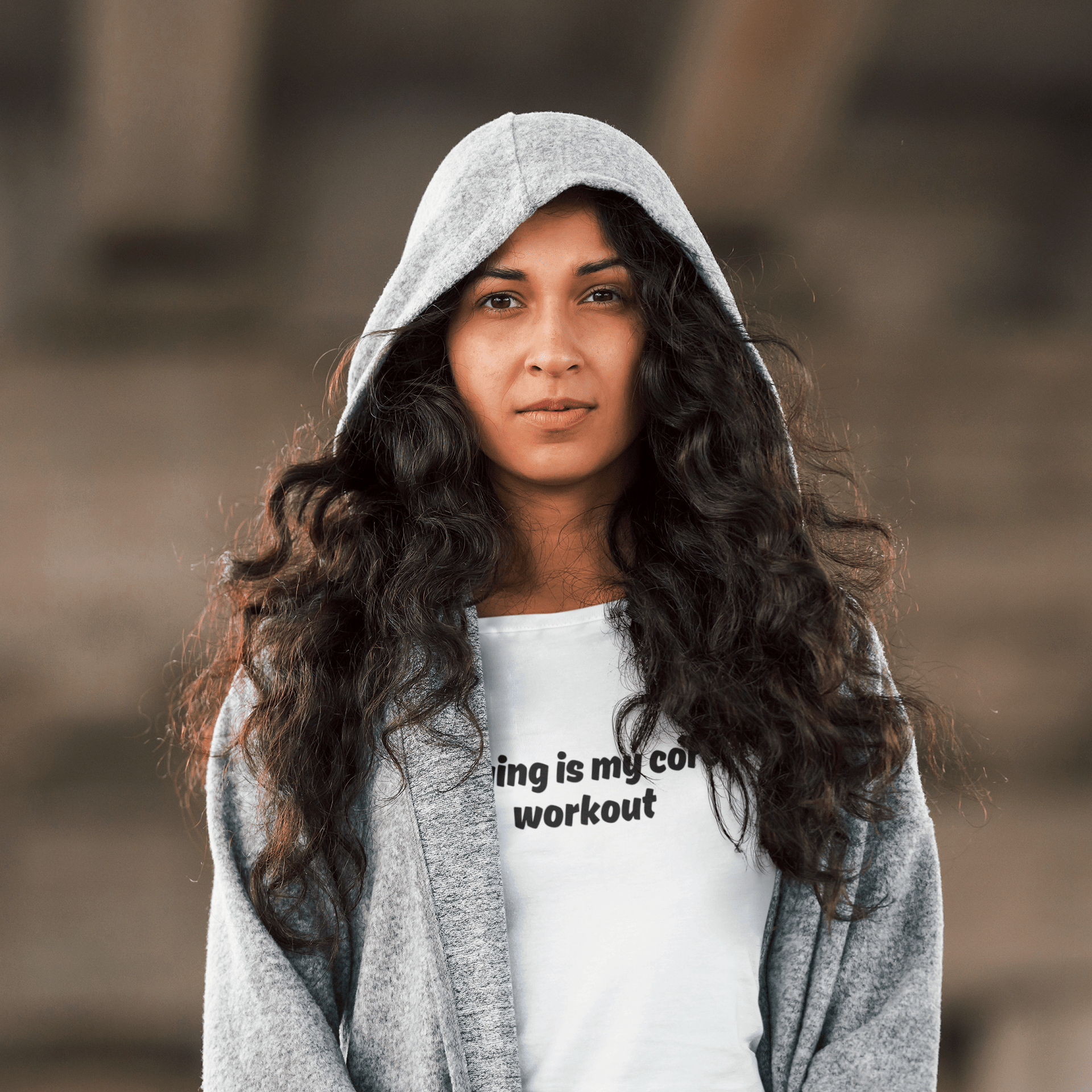 Crying is My Core Workout T-Shirt - The Kaleshi Collective