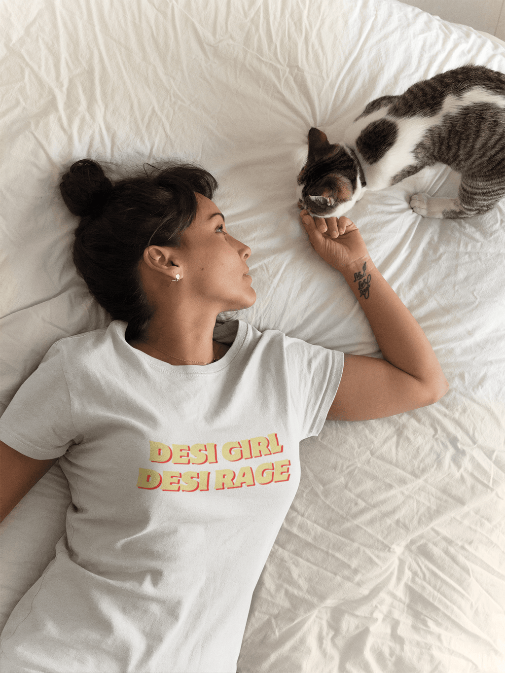 Desi Girl Desi Rage T shirt - The Kaleshi Collective