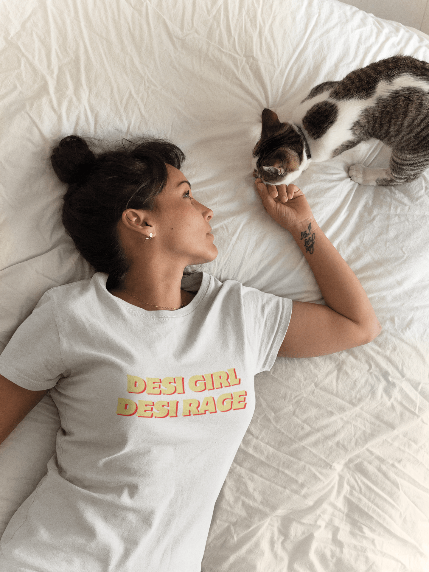 Desi Girl Desi Rage T shirt - The Kaleshi Collective