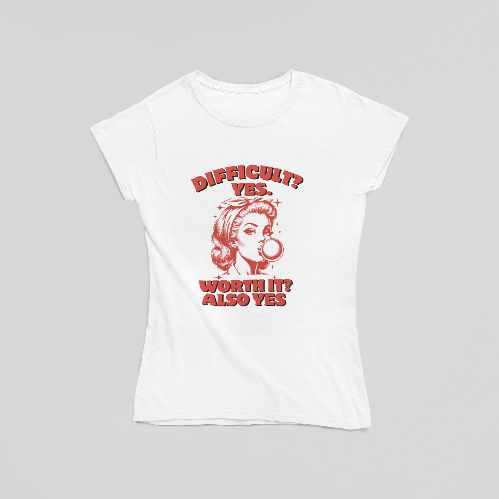 Difficult? Yes. Worth it? Also Yes. T-Shirt - The Kaleshi Collective