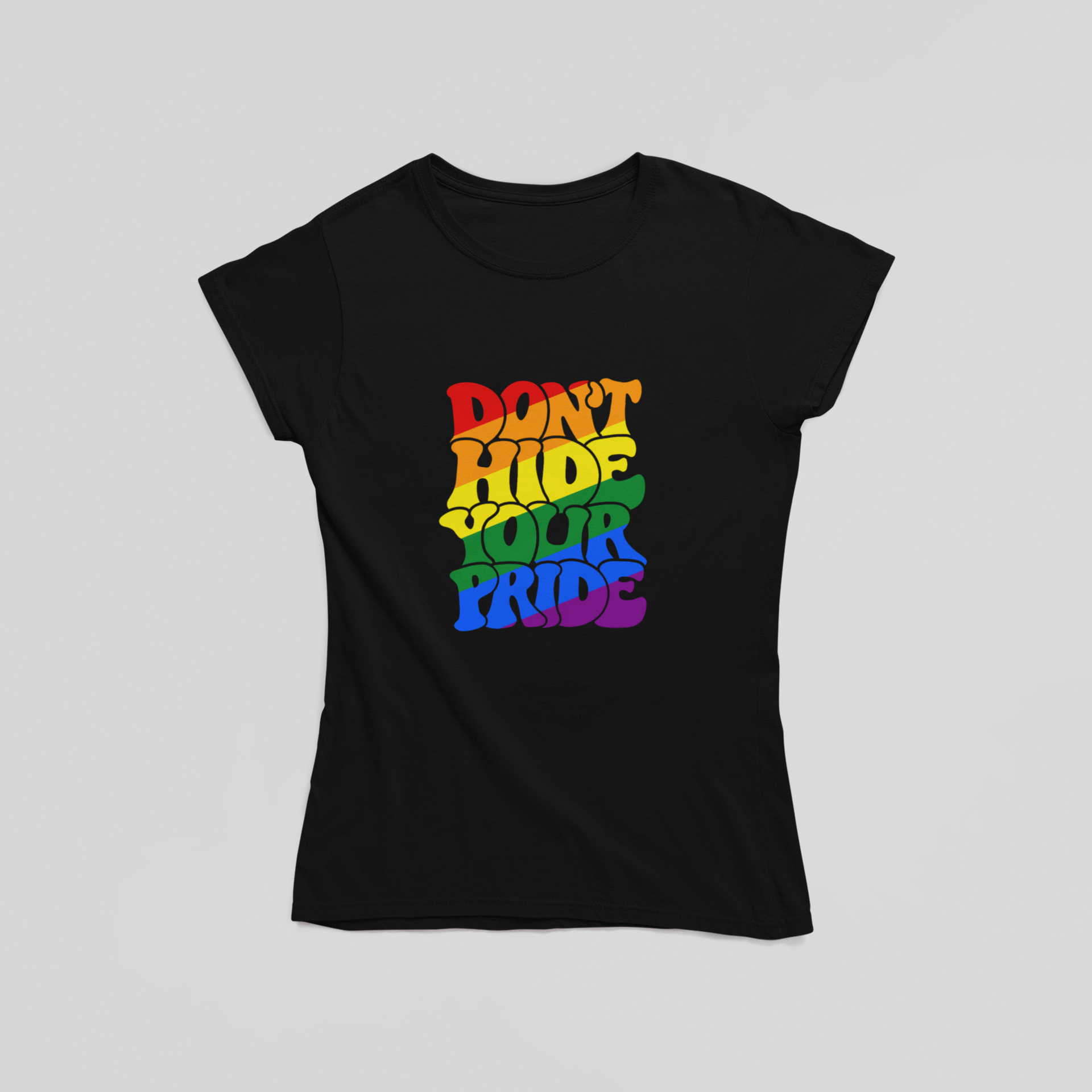 Don't Hide Your Pride T-Shirt - The Kaleshi Collective