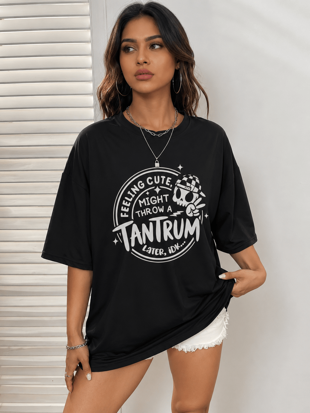 Feeling Cute Might Throw A Tantrum Two T-Shirt - The Kaleshi Collective