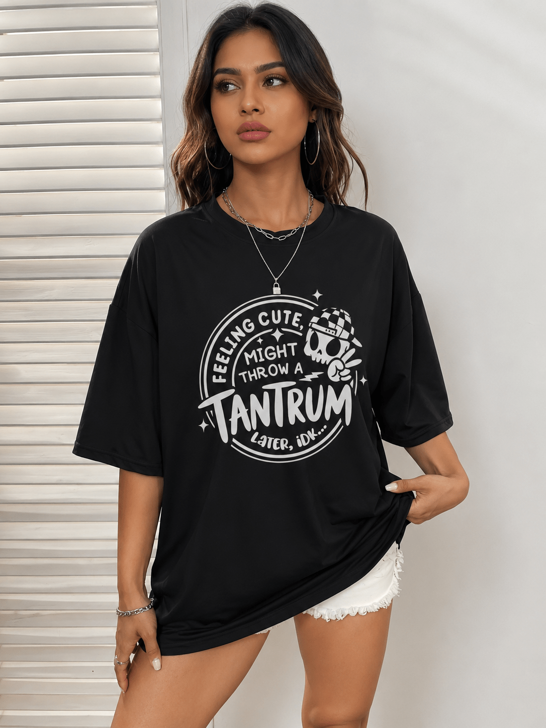 Feeling Cute Might Throw A Tantrum Two T-Shirt - The Kaleshi Collective
