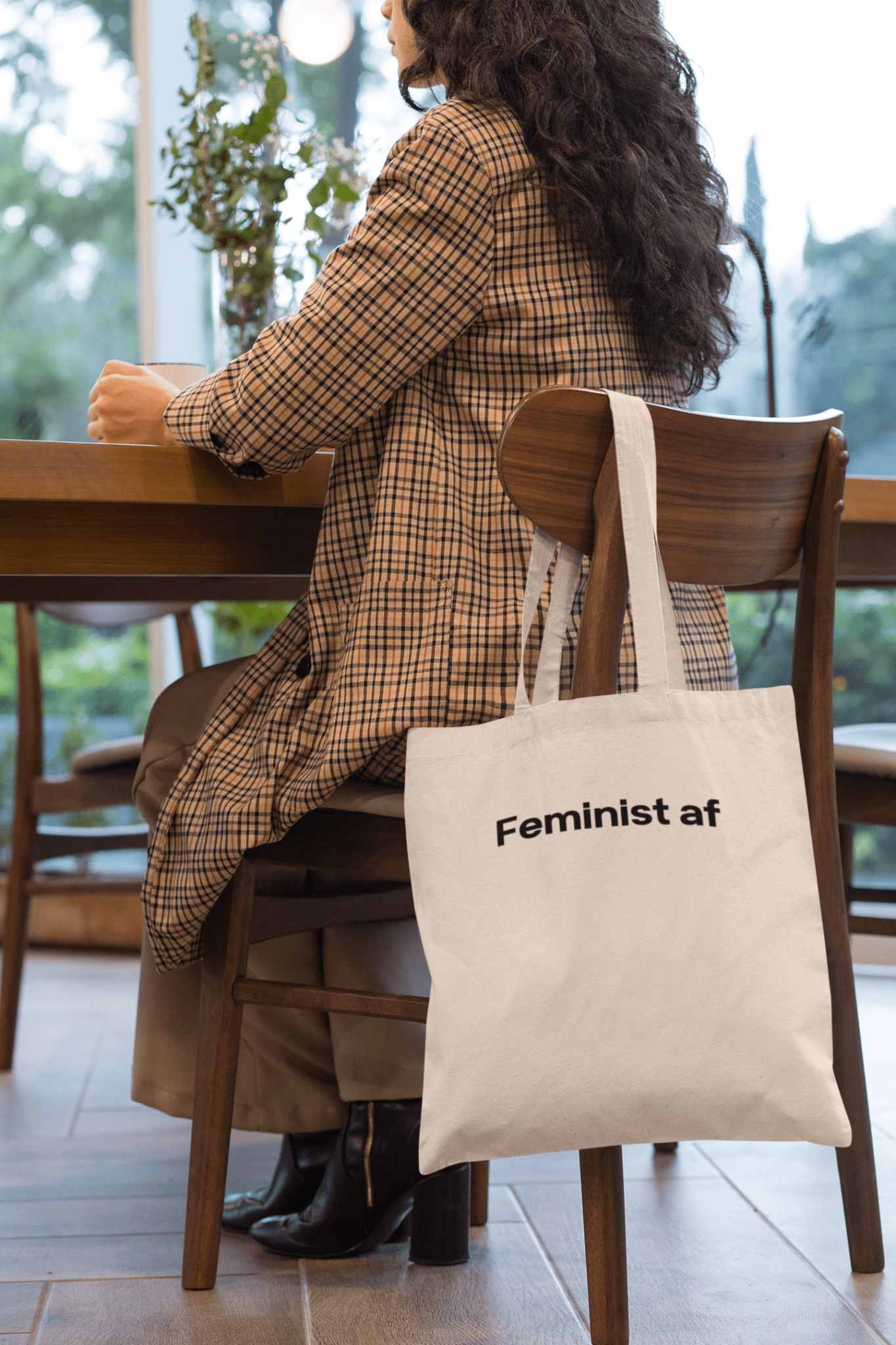 Feminist AF Tote Bag - One Size - The Kaleshi Collective