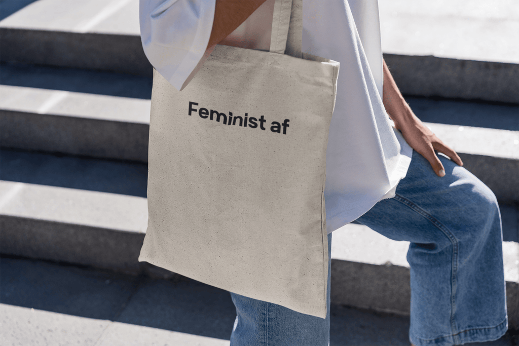 Feminist AF Tote Bag - One Size - The Kaleshi Collective