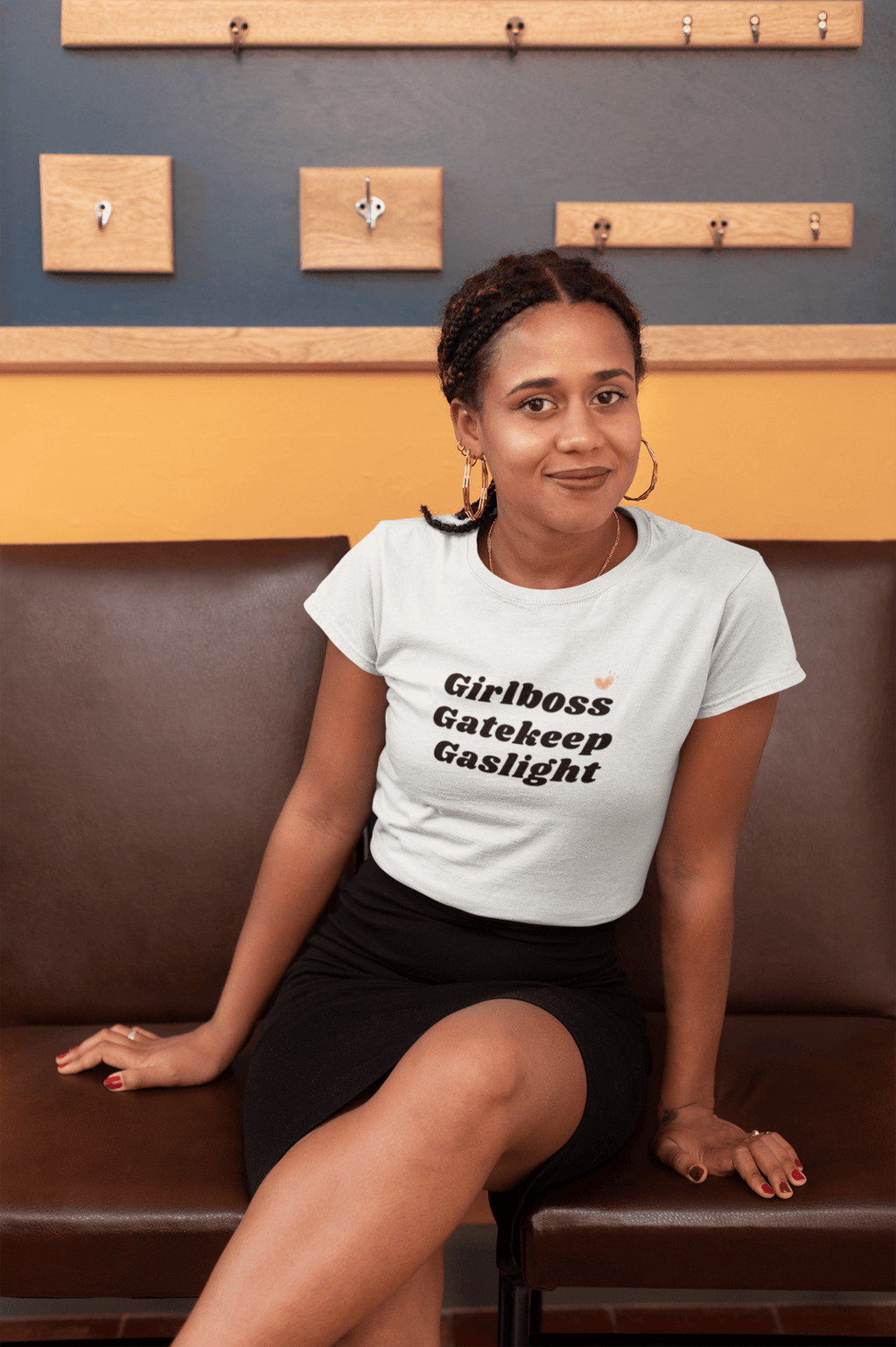 Girlboss. Gatekeep. Gaslight. T-Shirt - The Kaleshi Collective