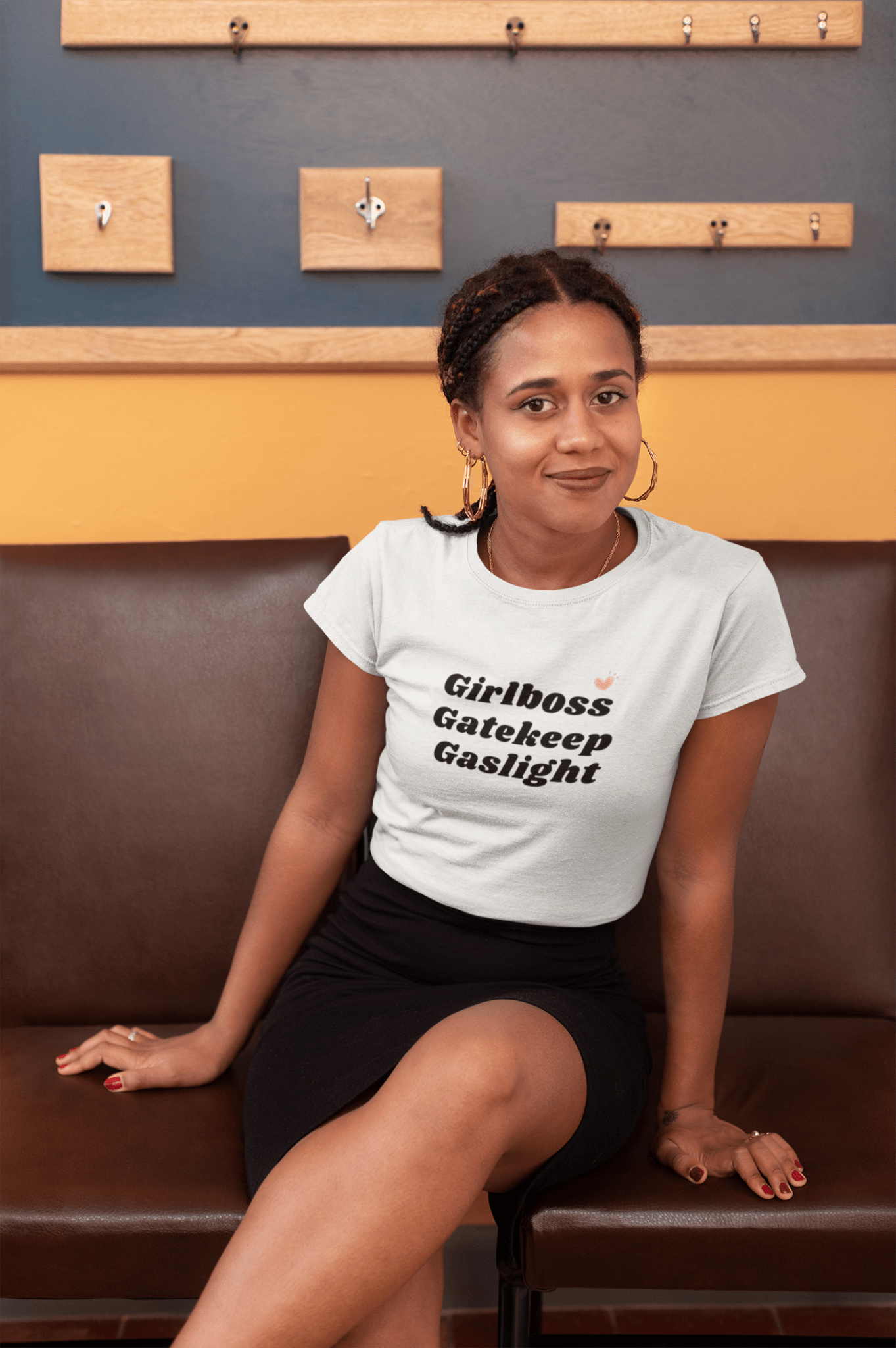 Girlboss. Gatekeep. Gaslight. T-Shirt - The Kaleshi Collective