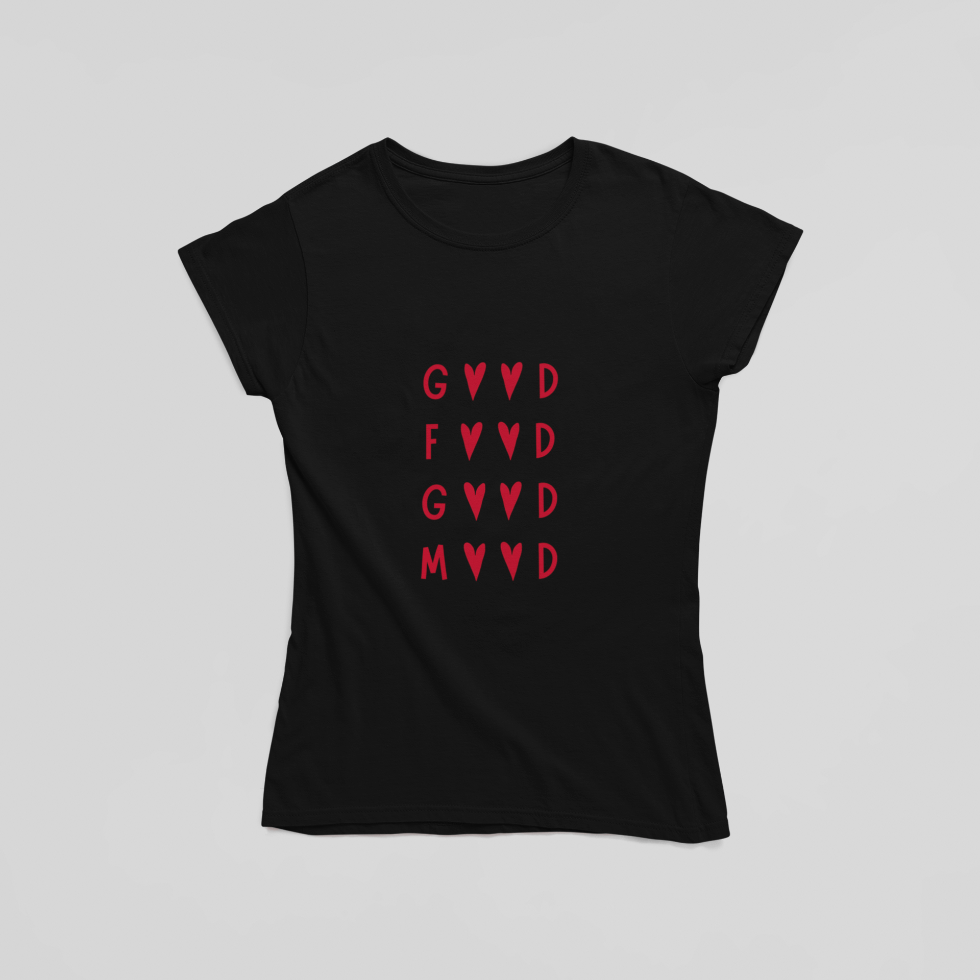 Good Food Good Mood T-Shirt - The Kaleshi Collective