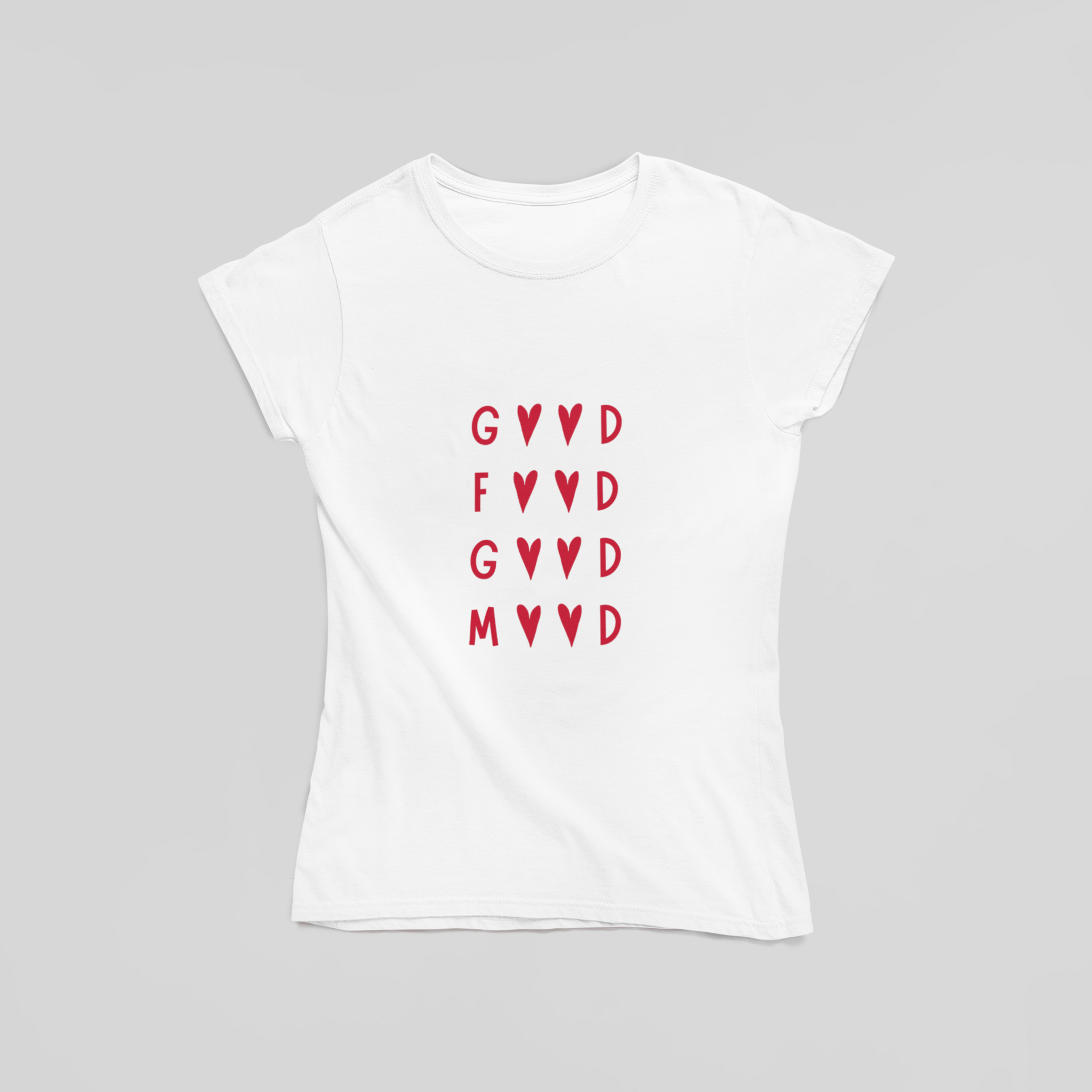 Good Food Good Mood T-Shirt - The Kaleshi Collective