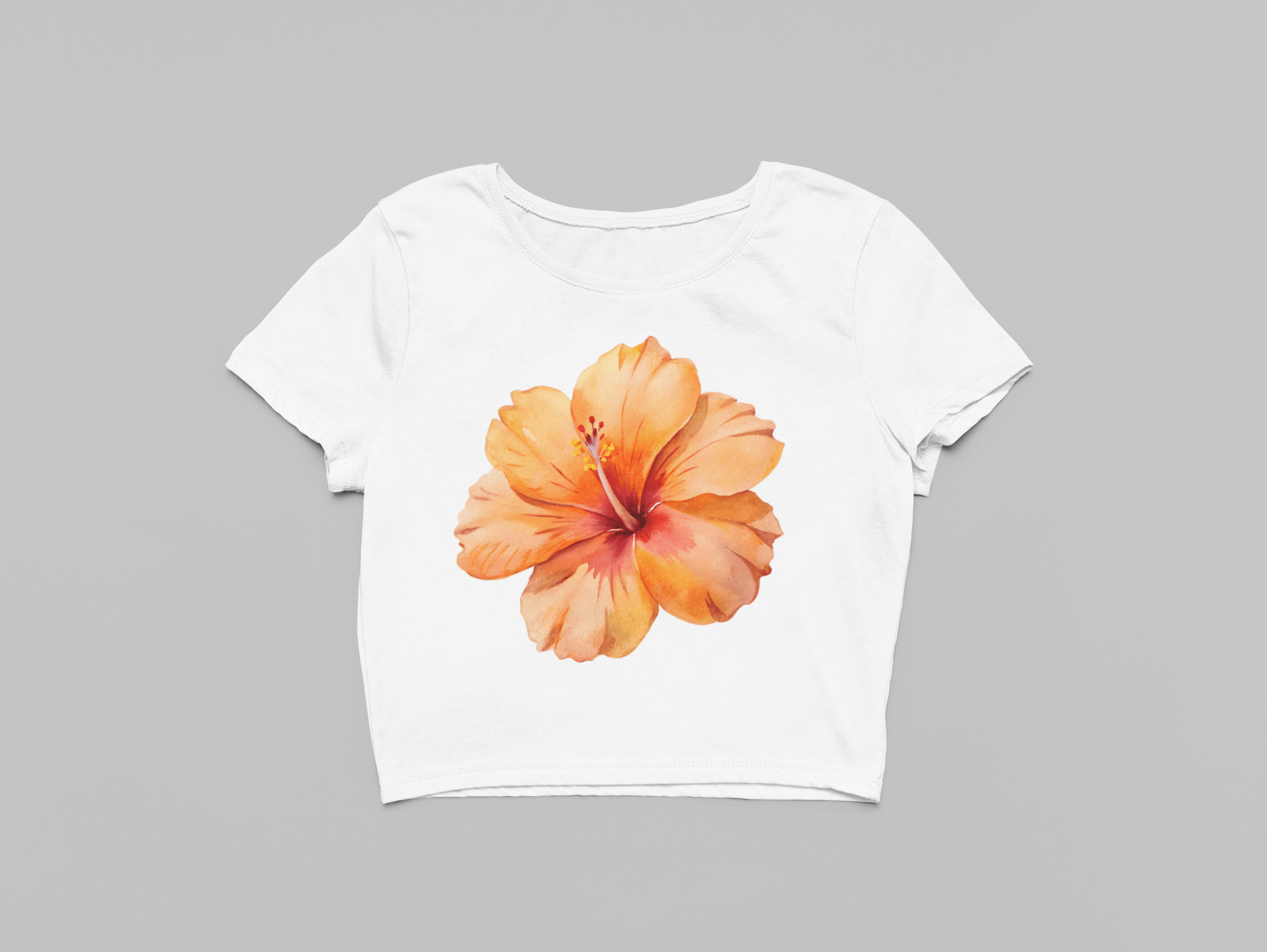 Hibiscus Crop Top - The Kaleshi Collective