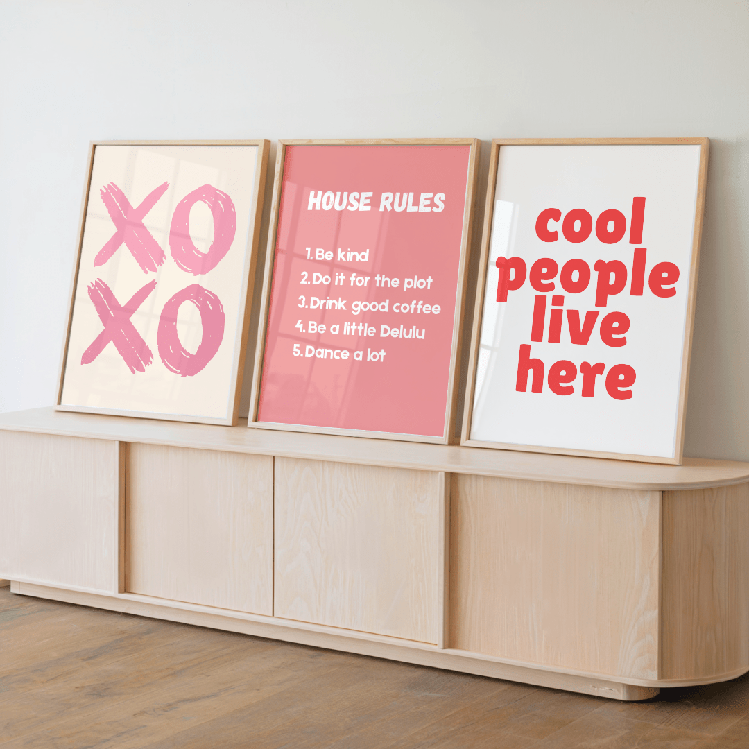 House Rules Poster - A2 Size - The Kaleshi Collective