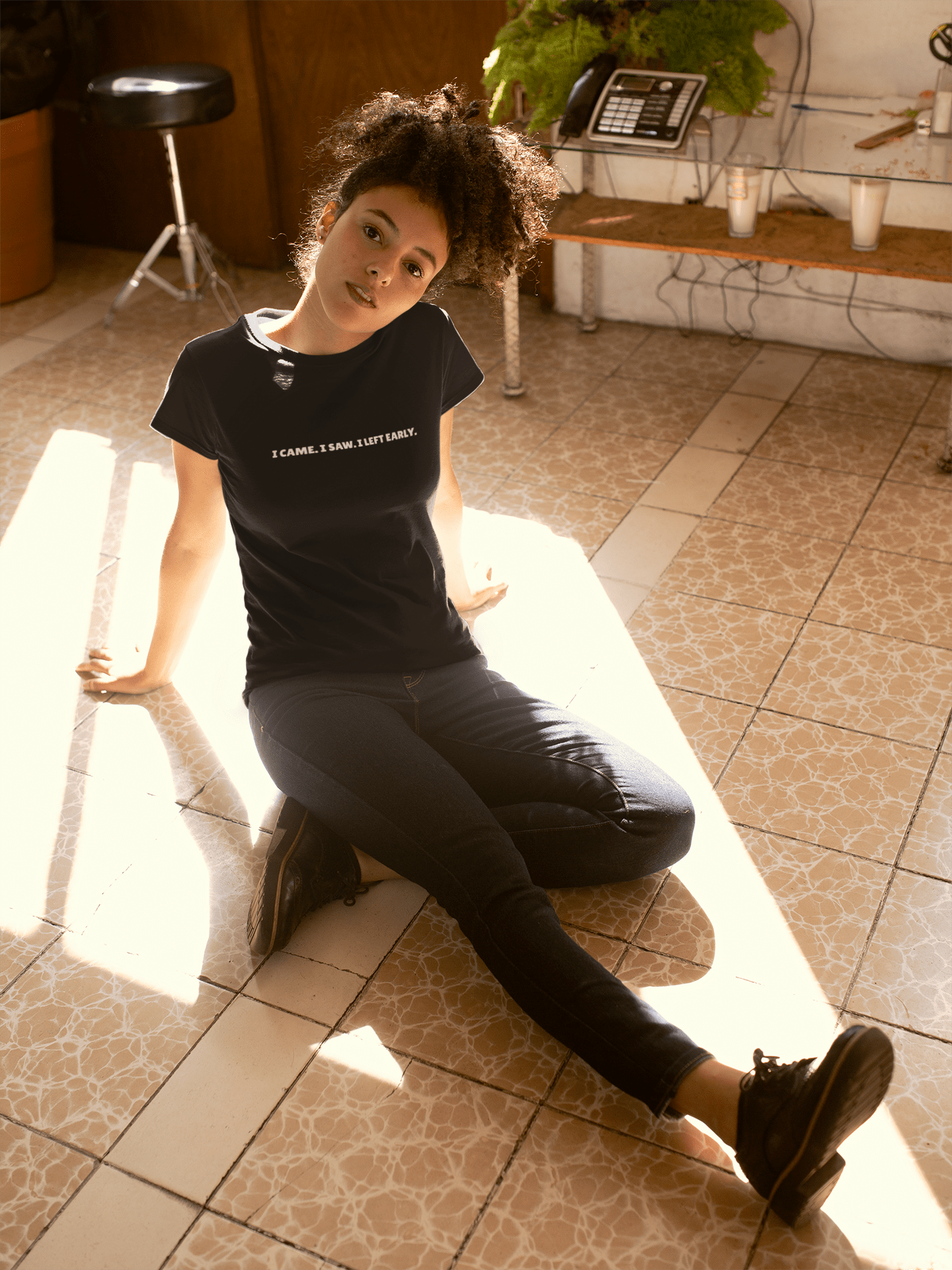 I Came. I Saw. I Left Early. T-Shirt - The Kaleshi Collective