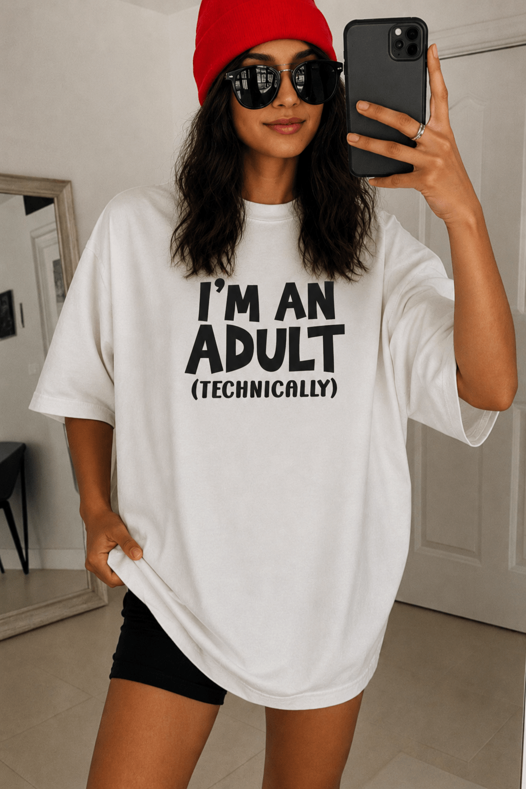 I'm an Adult Technically T-Shirt - The Kaleshi Collective