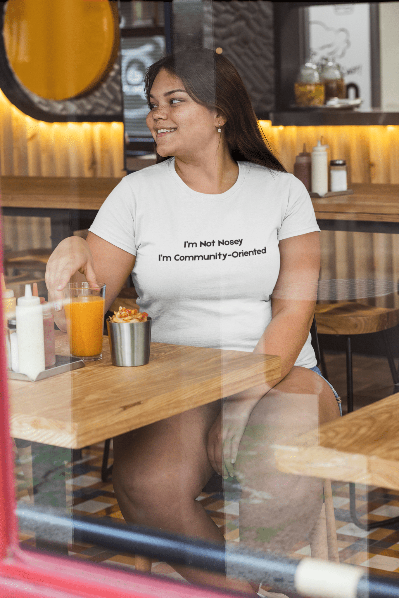 I’m Not Nosey I’m Community - Oriented T-Shirt - The Kaleshi Collective