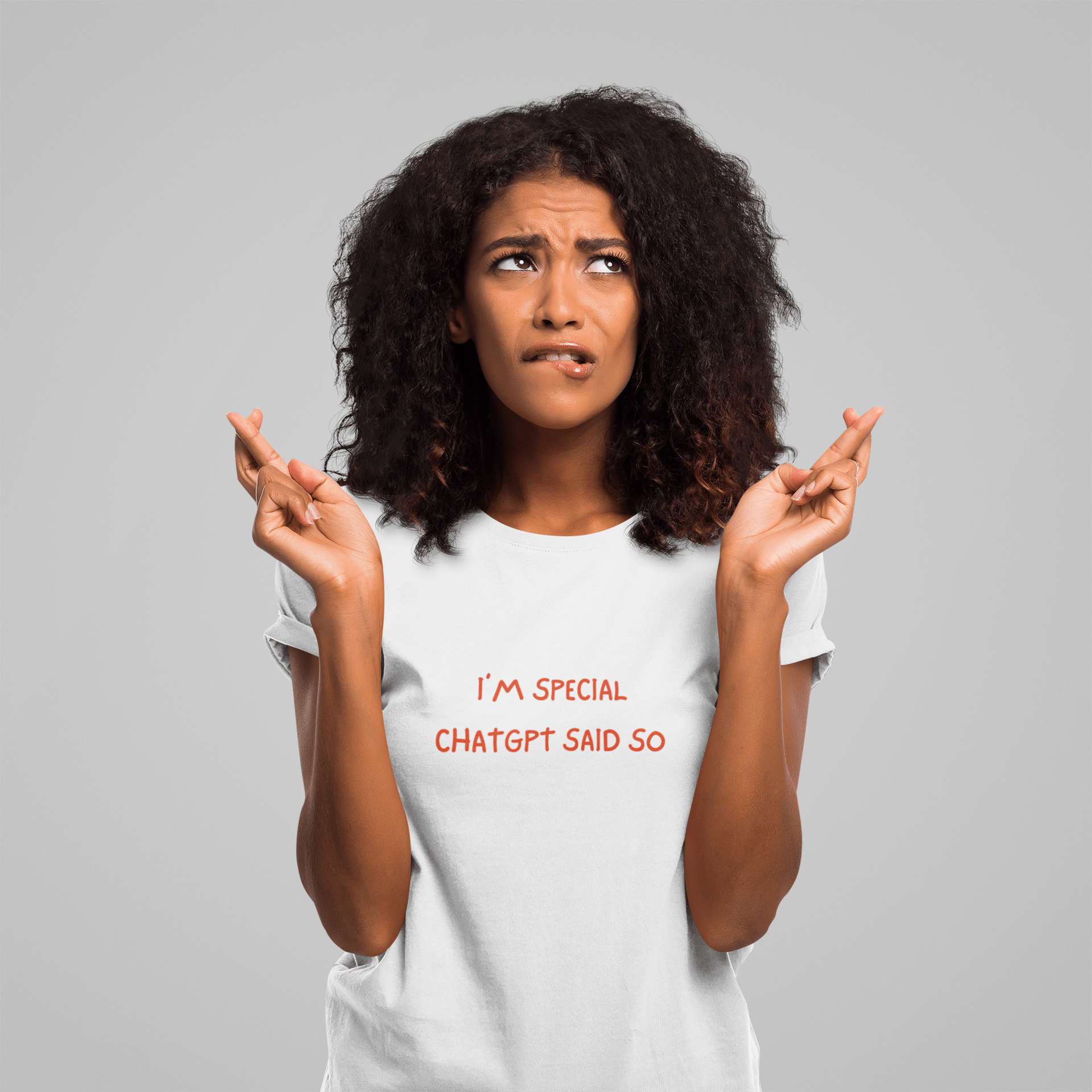 I'm Special. ChatGPT Said So. Oversized T-Shirt - The Kaleshi Collective