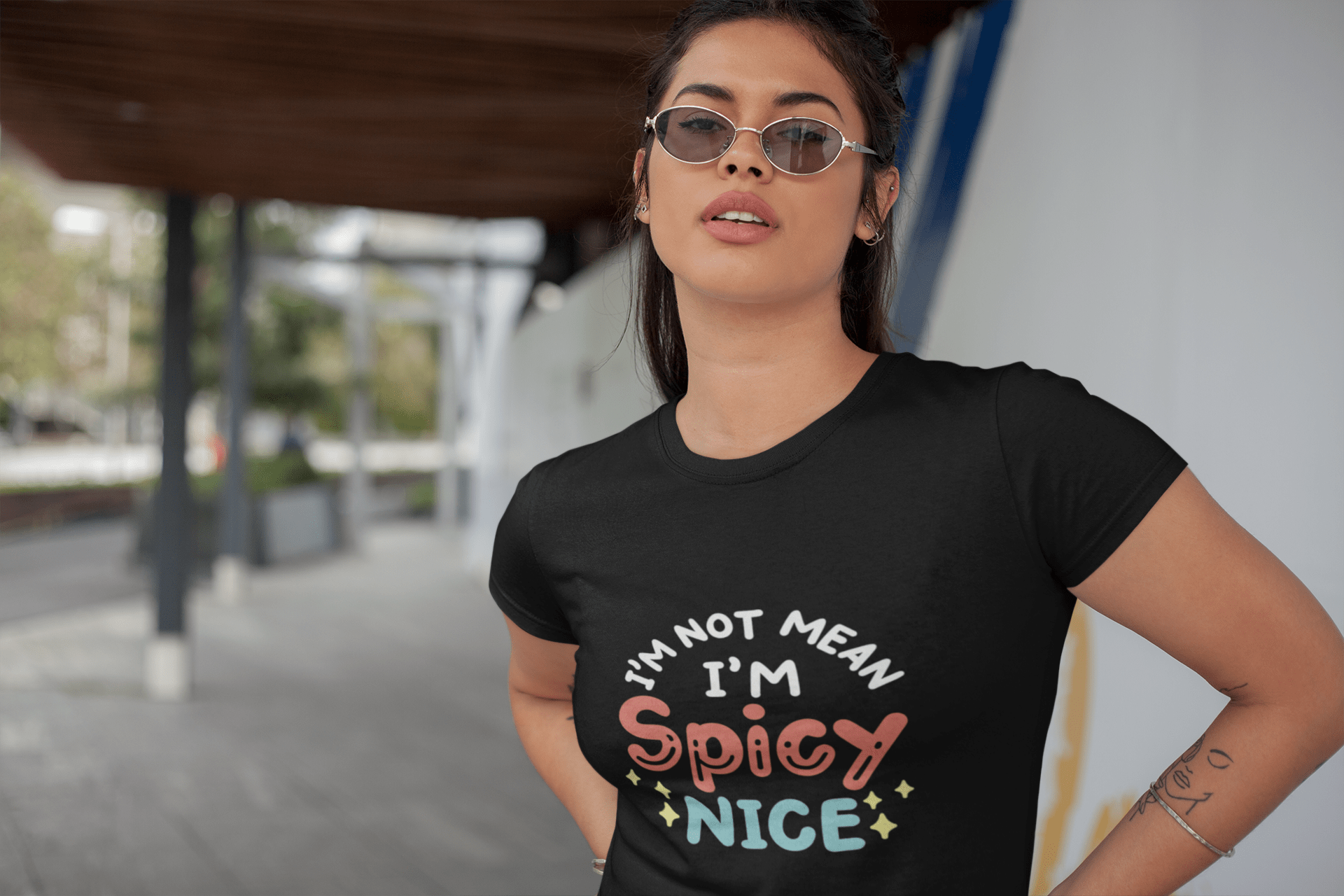 I'm Spicy Nice T-Shirt - The Kaleshi Collective