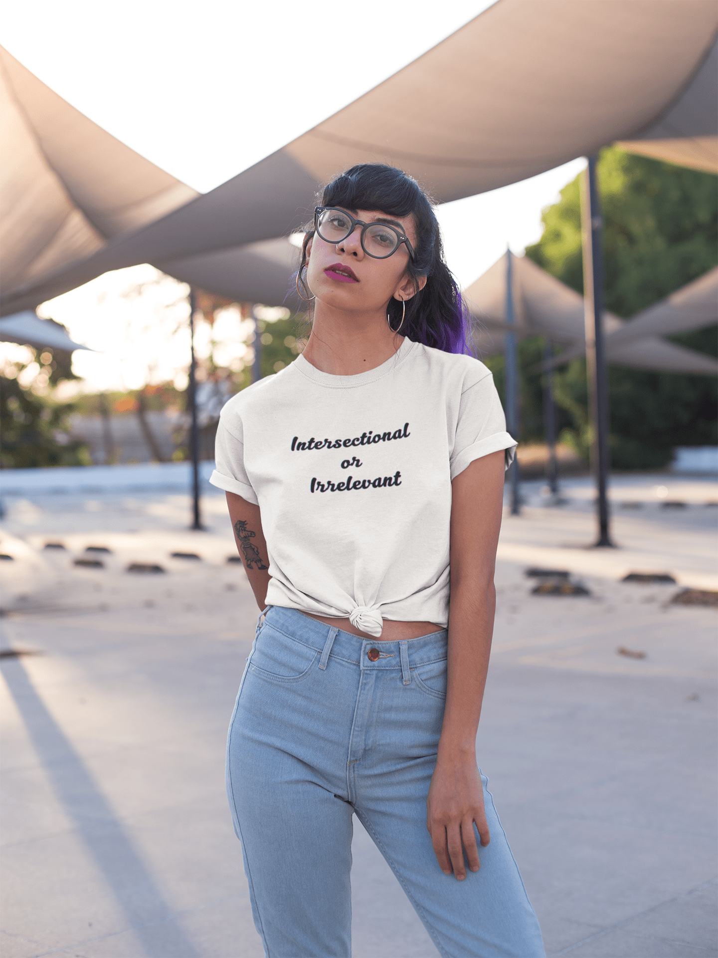 Intersectional or irrelevant T-Shirt - The Kaleshi Collective