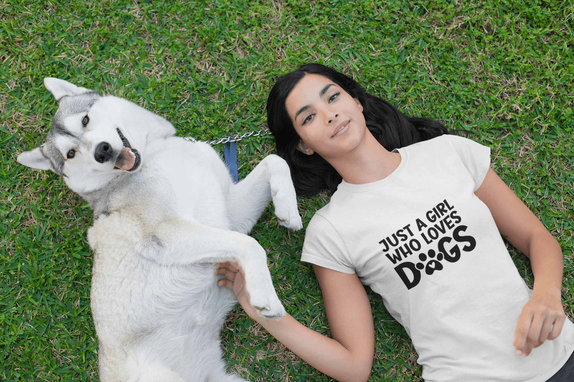 Just a Girl Who Loves Dogs T-Shirt - The Kaleshi Collective