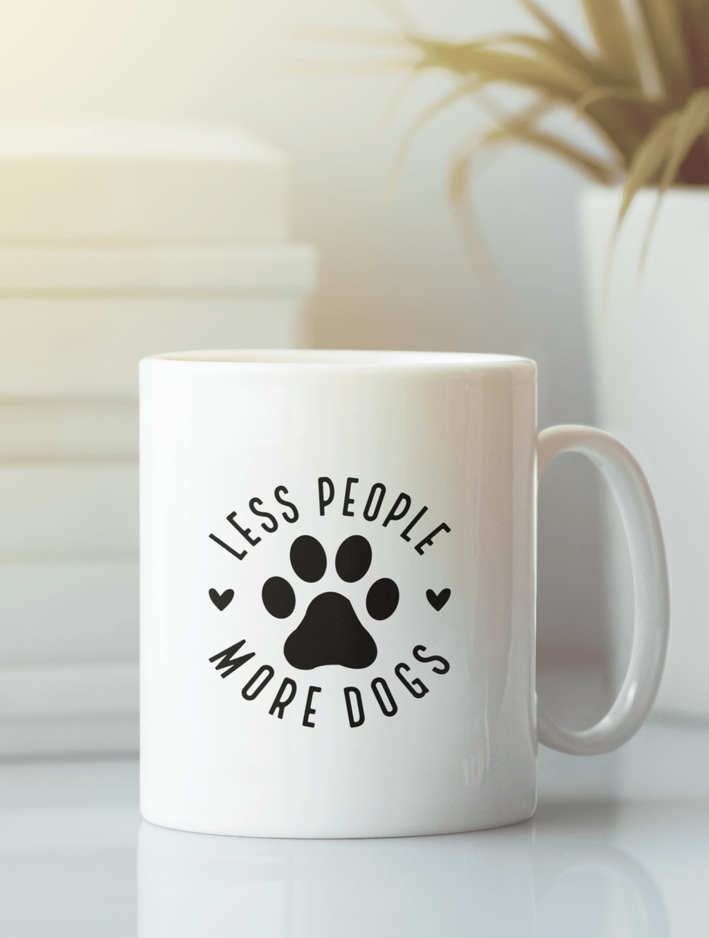 Less People More Dogs Mug - The Kaleshi Collective