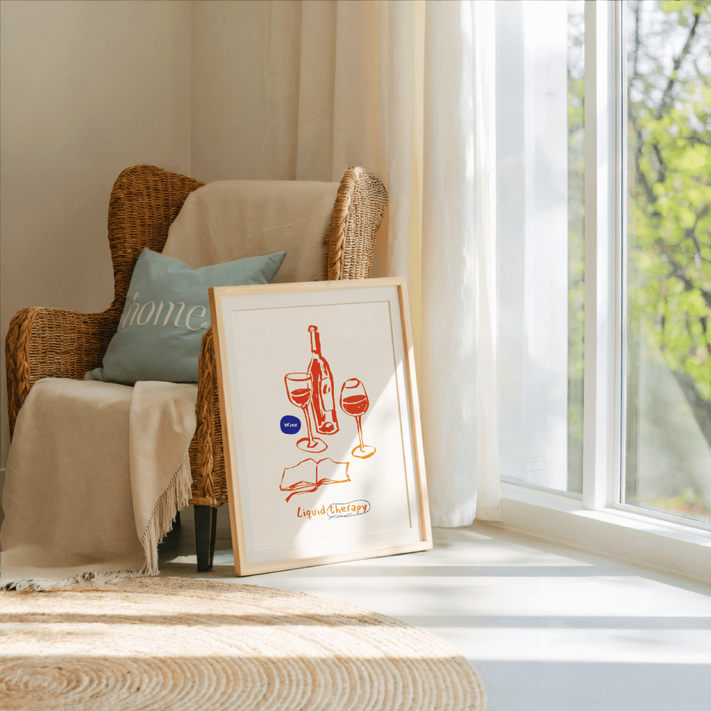 Liquid Therapy Poster - A2 Size - The Kaleshi Collective
