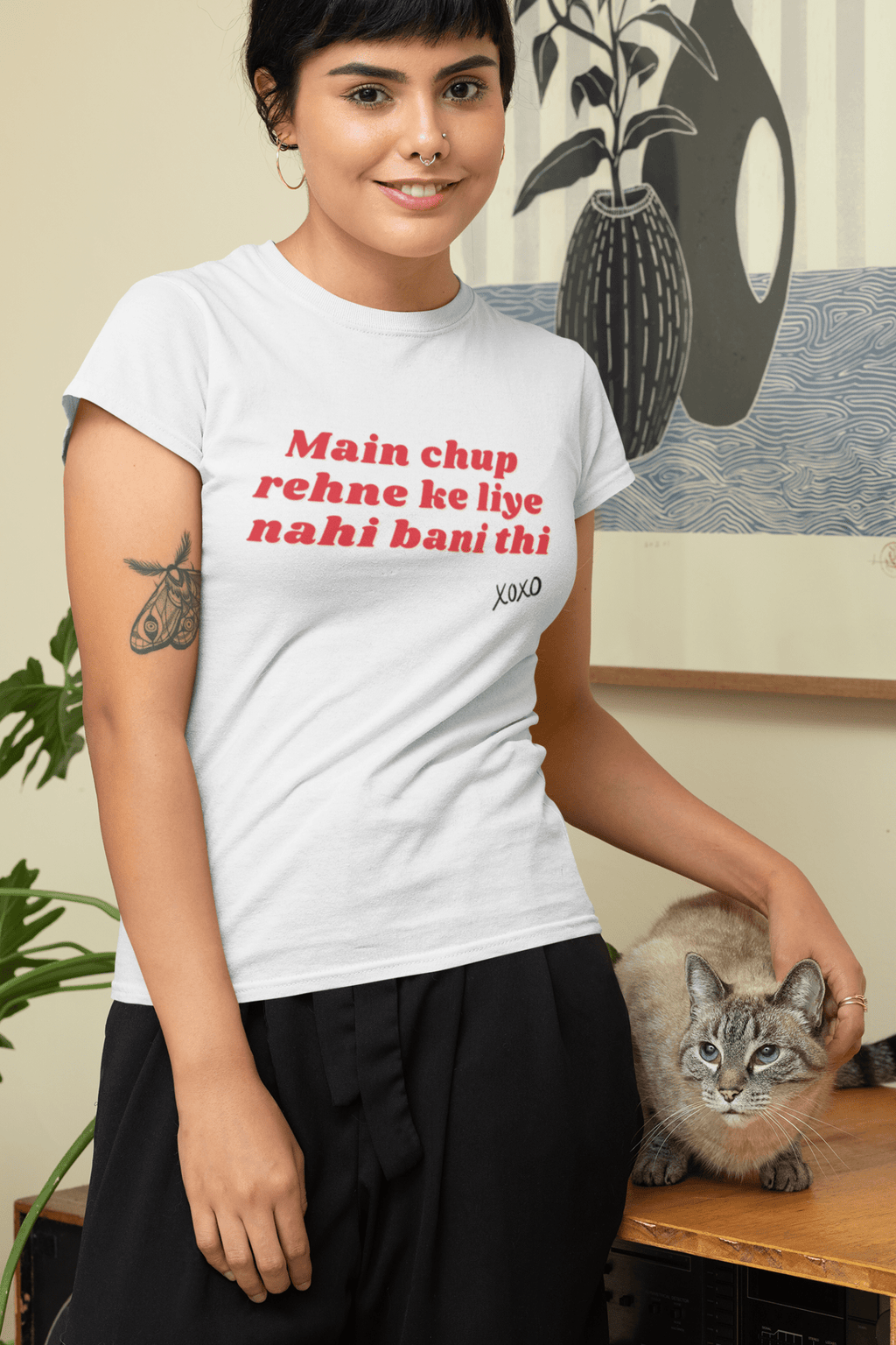 Main Chup Rehne Ke Liye Nahi Bani Thi T-Shirt - The Kaleshi Collective