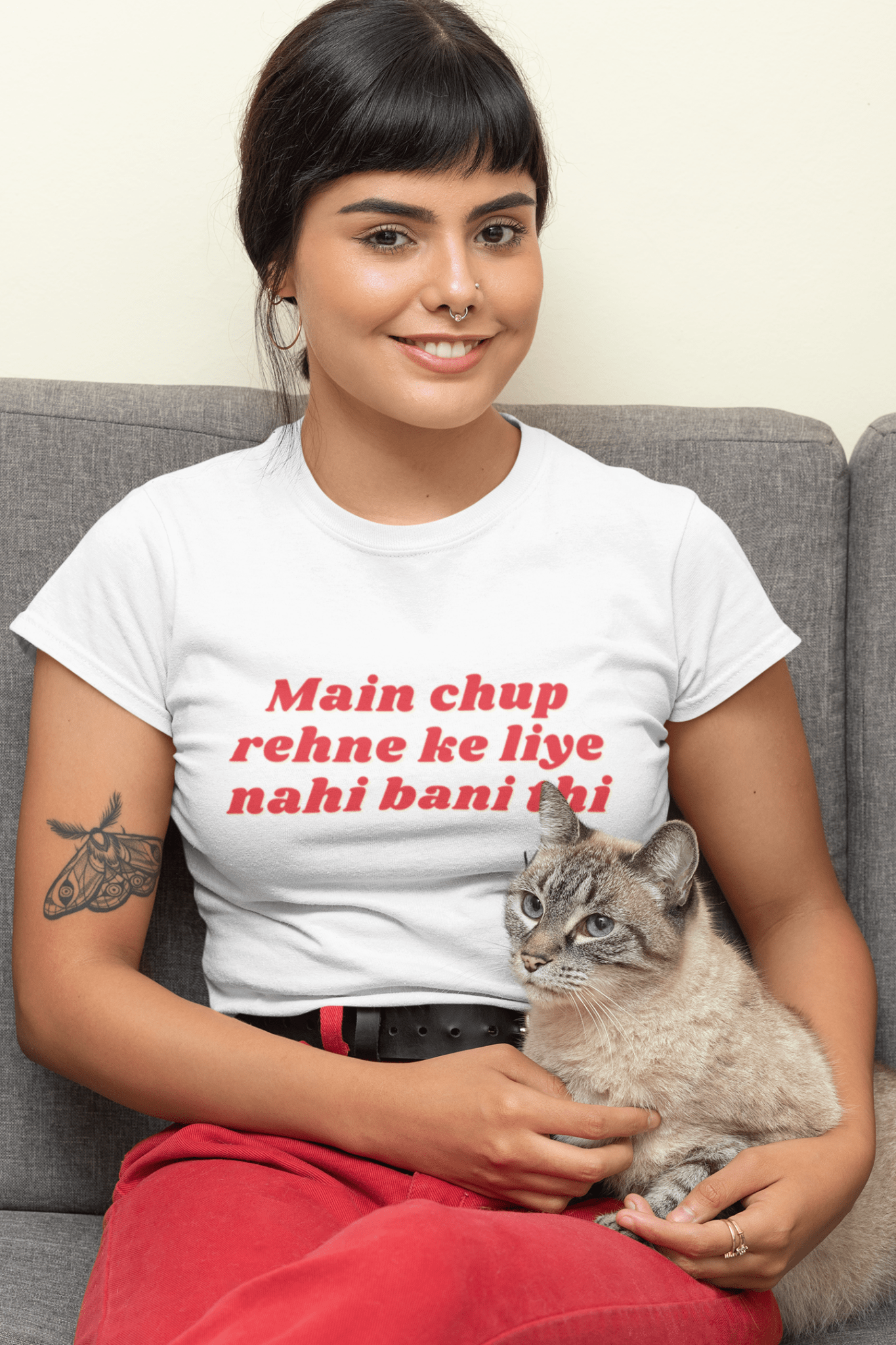 Main Chup Rehne Ke Liye Nahi Bani Thi T-Shirt - The Kaleshi Collective
