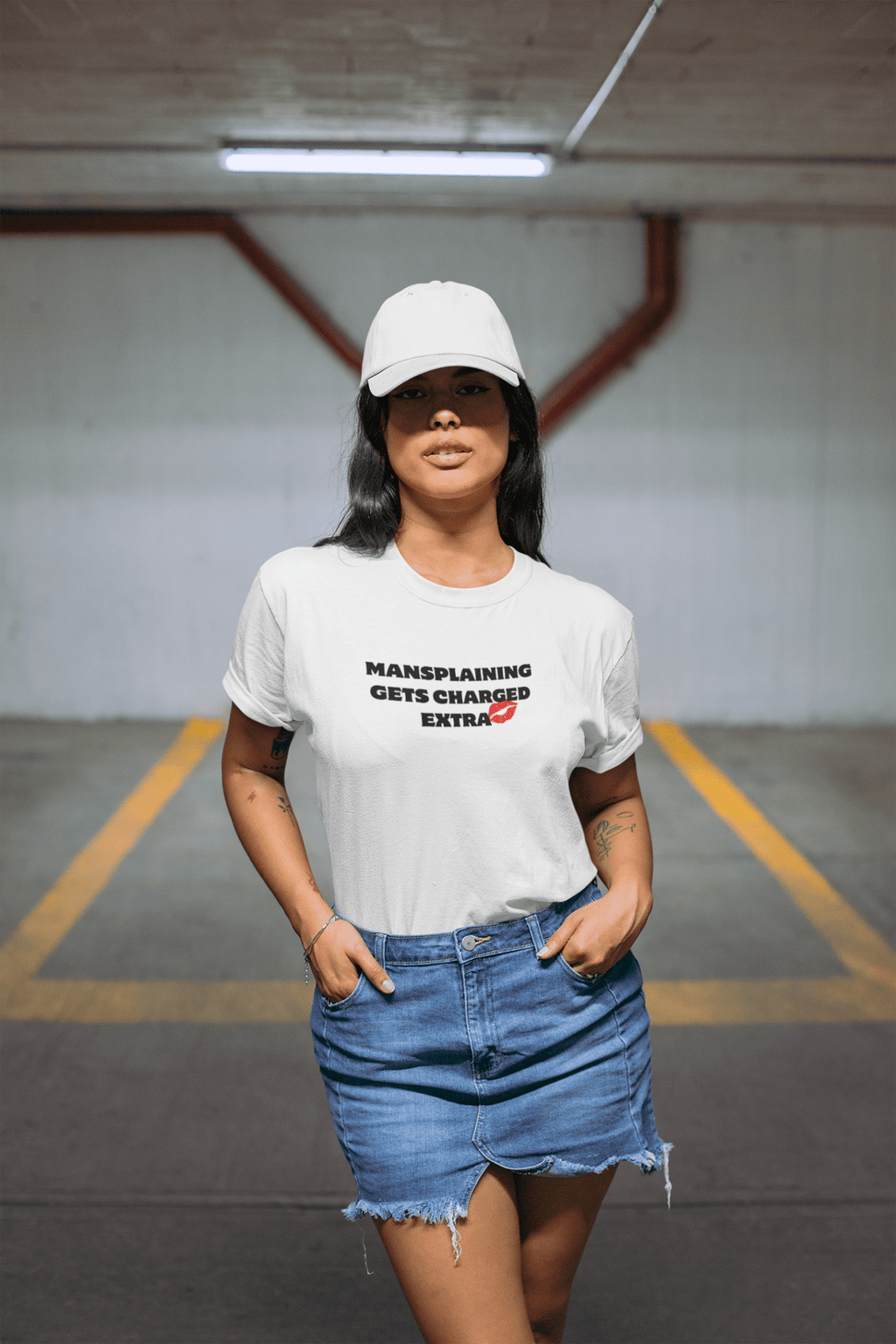 Mansplaining Gets Charged Extra T-Shirt - The Kaleshi Collective