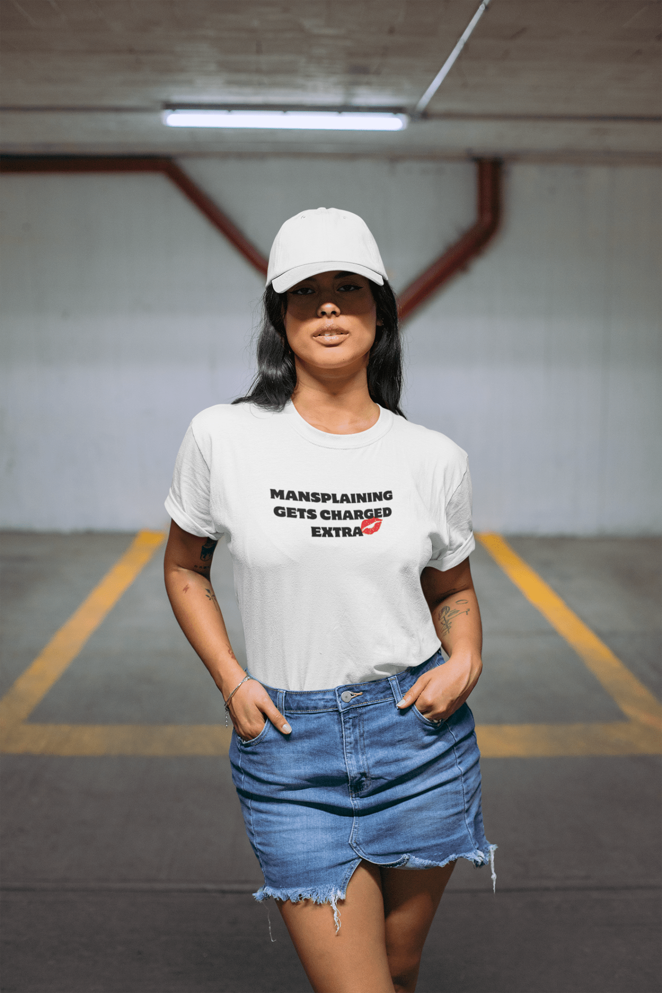 Mansplaining Gets Charged Extra T-Shirt - The Kaleshi Collective