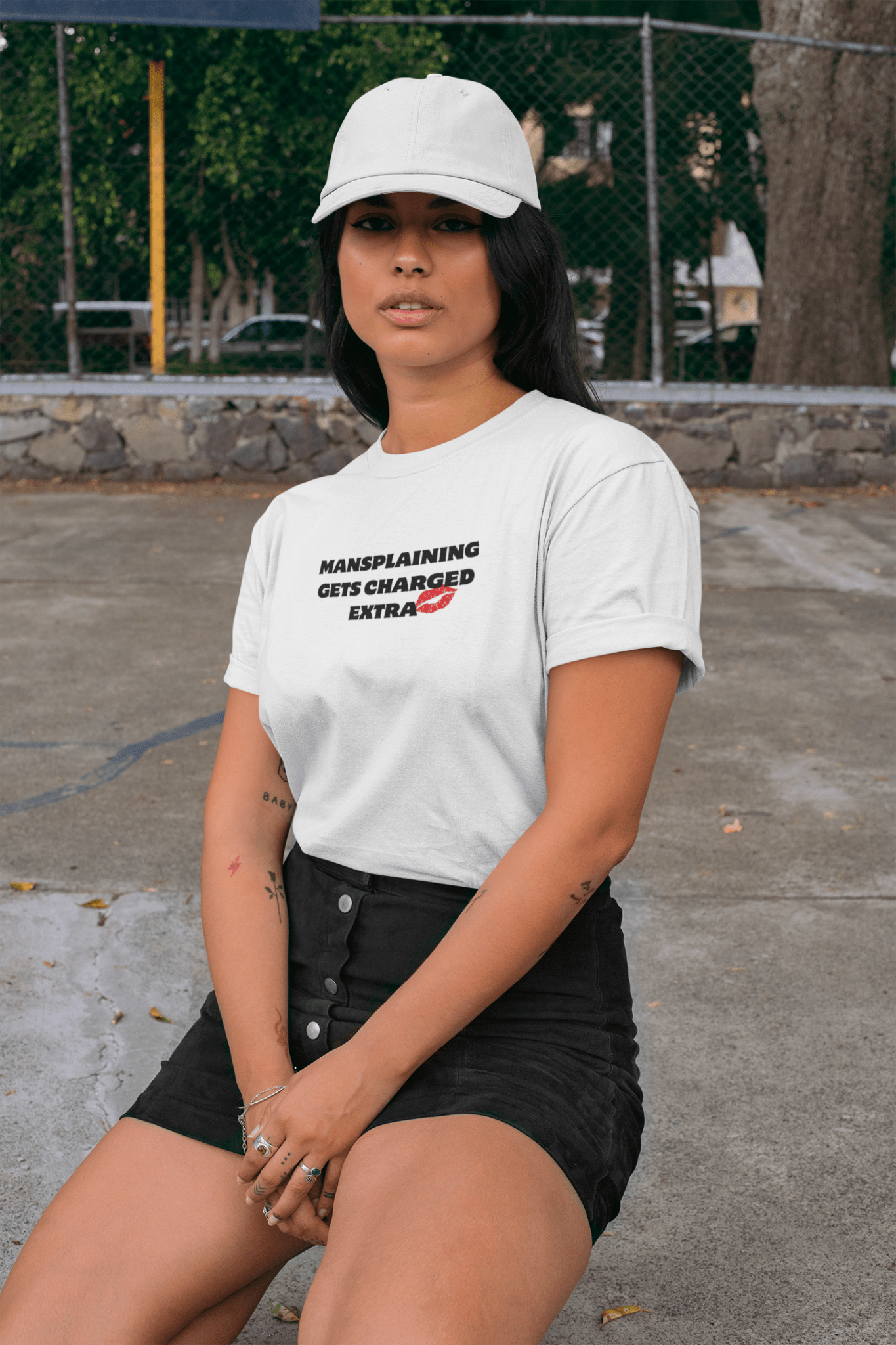 Mansplaining Gets Charged Extra T-Shirt - The Kaleshi Collective
