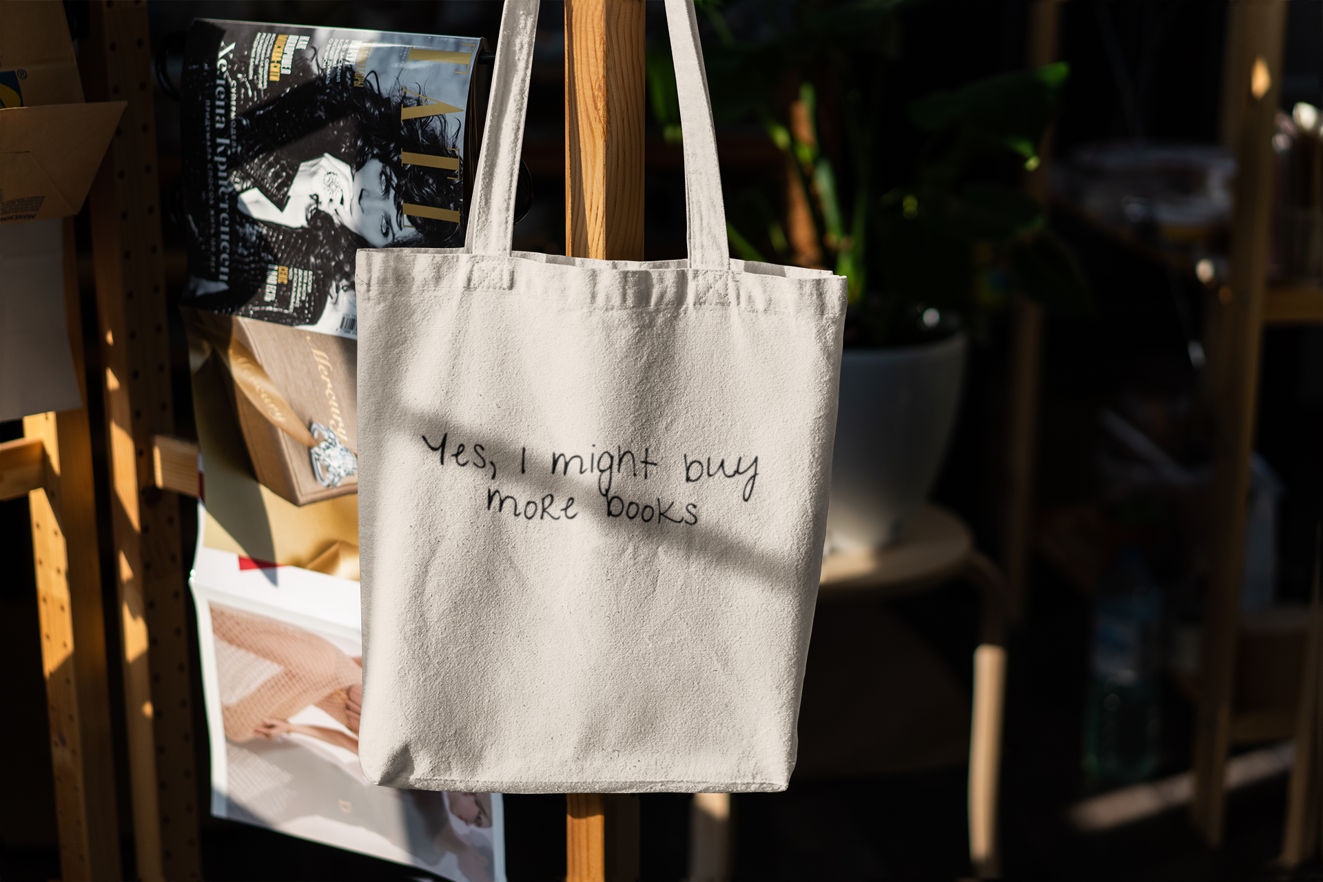 Yes, I Might Buy More Books Tote Bag - One Size