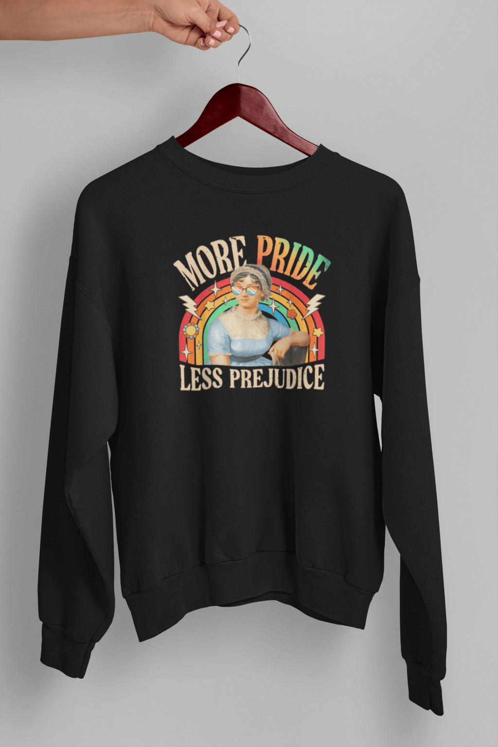 More Pride Less Prejudice One Unisex Sweatshirt - The Kaleshi Collective