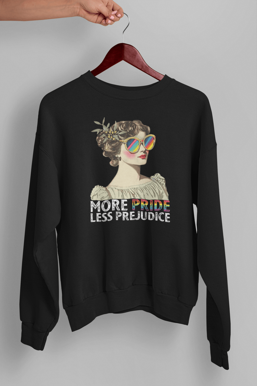 More Pride Less Prejudice Two Unisex Sweatshirt - The Kaleshi Collective