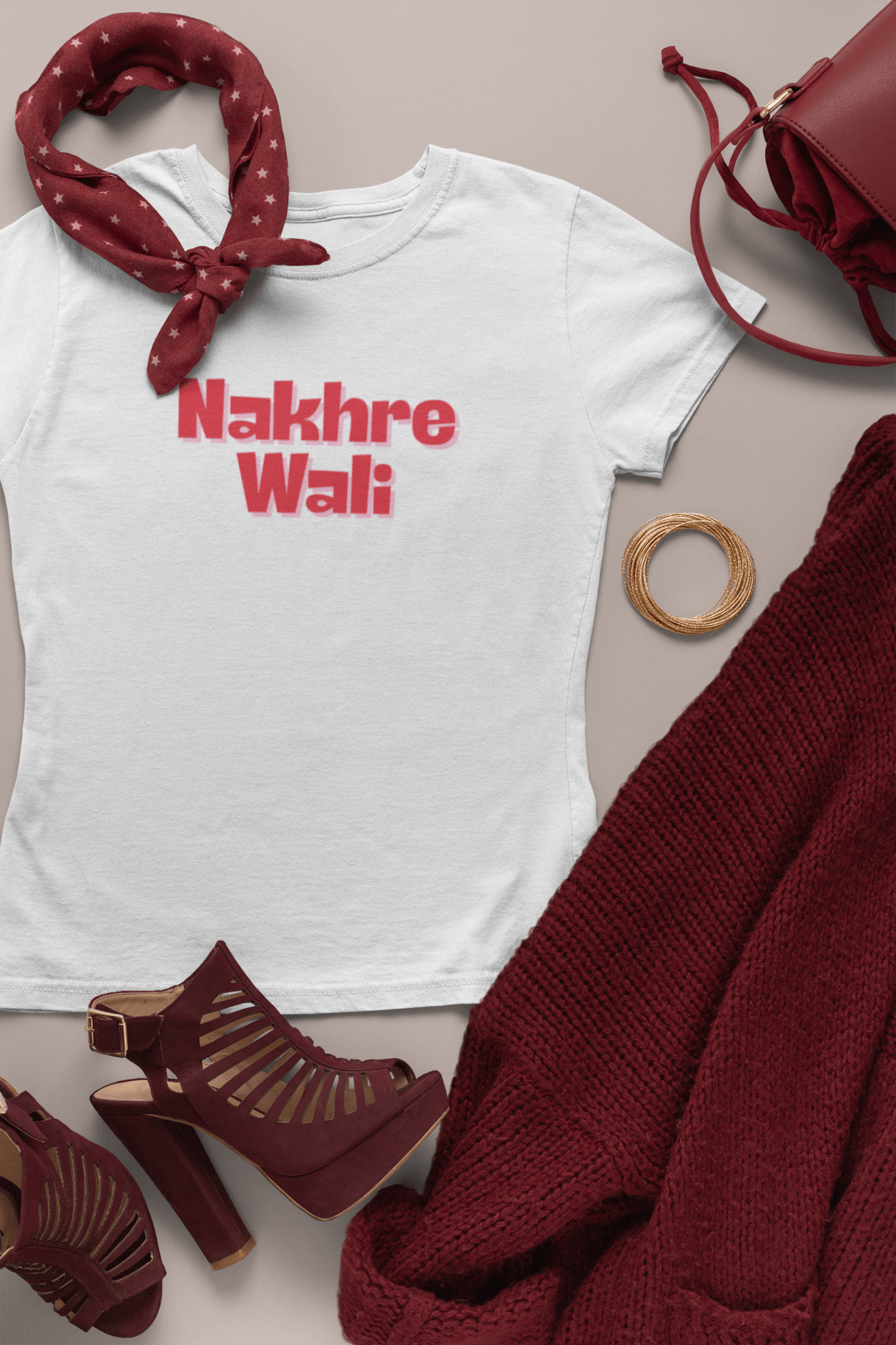 Nakhre Wali T-shirt - The Kaleshi Collective