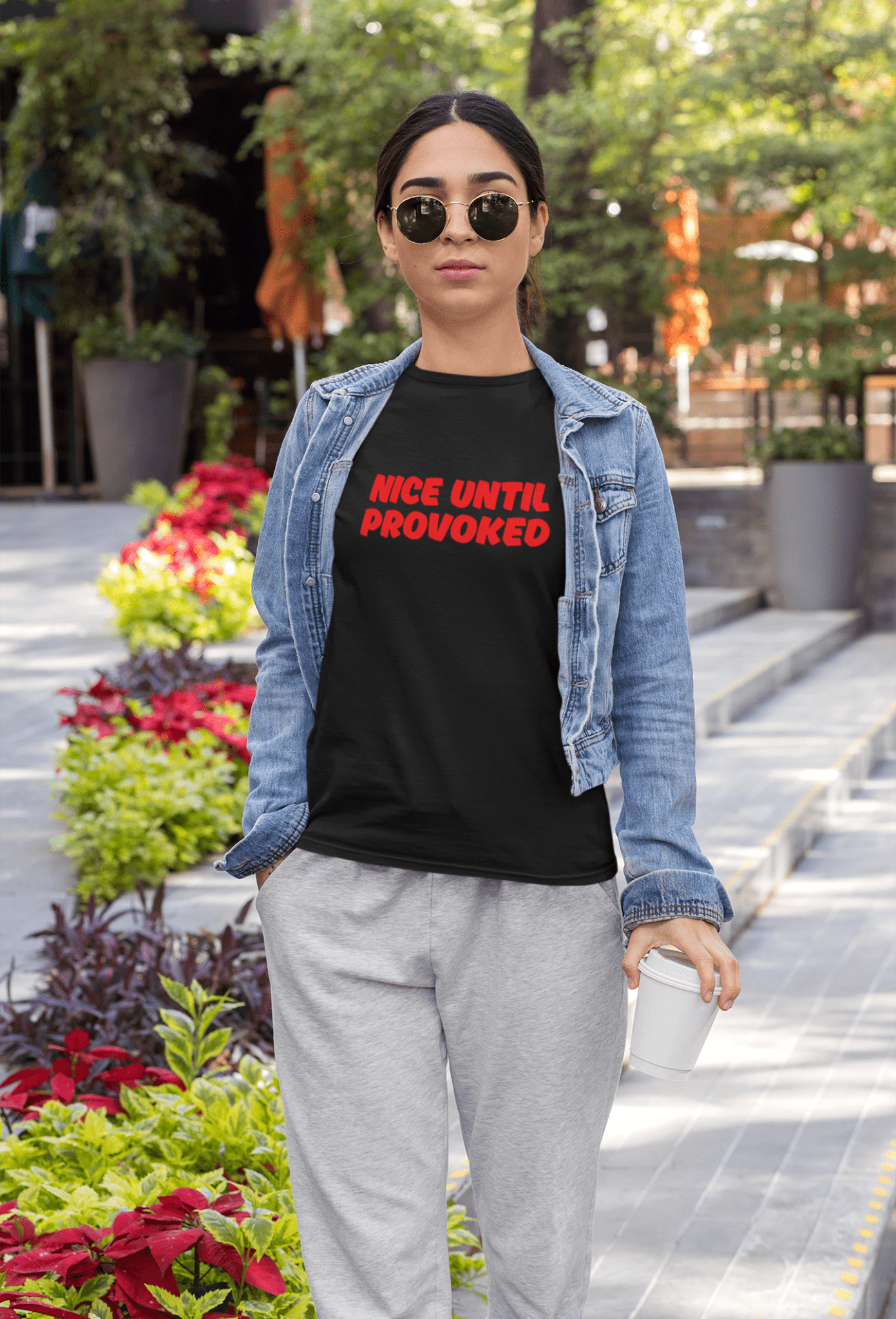 Nice Until Provoked T-Shirt - The Kaleshi Collective