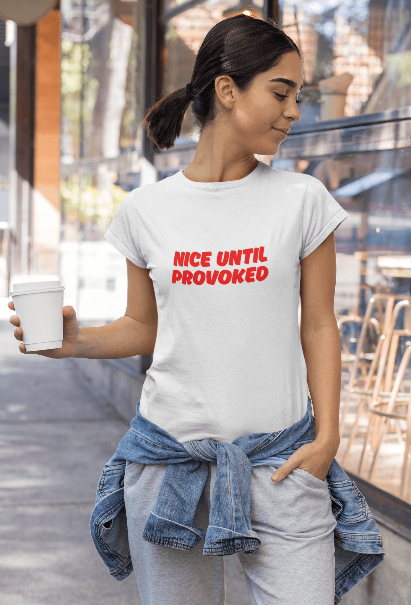 Nice Until Provoked T-Shirt - The Kaleshi Collective